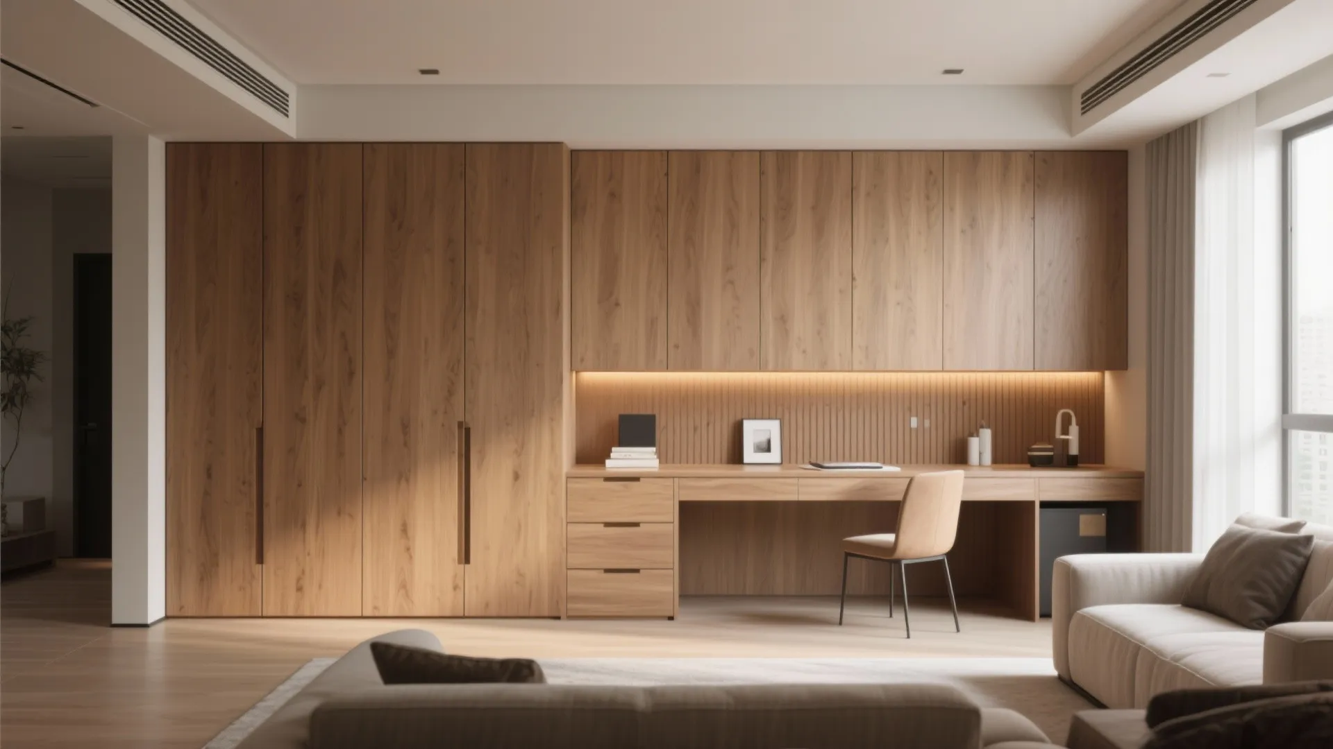 Dual-Purpose Storage Wall