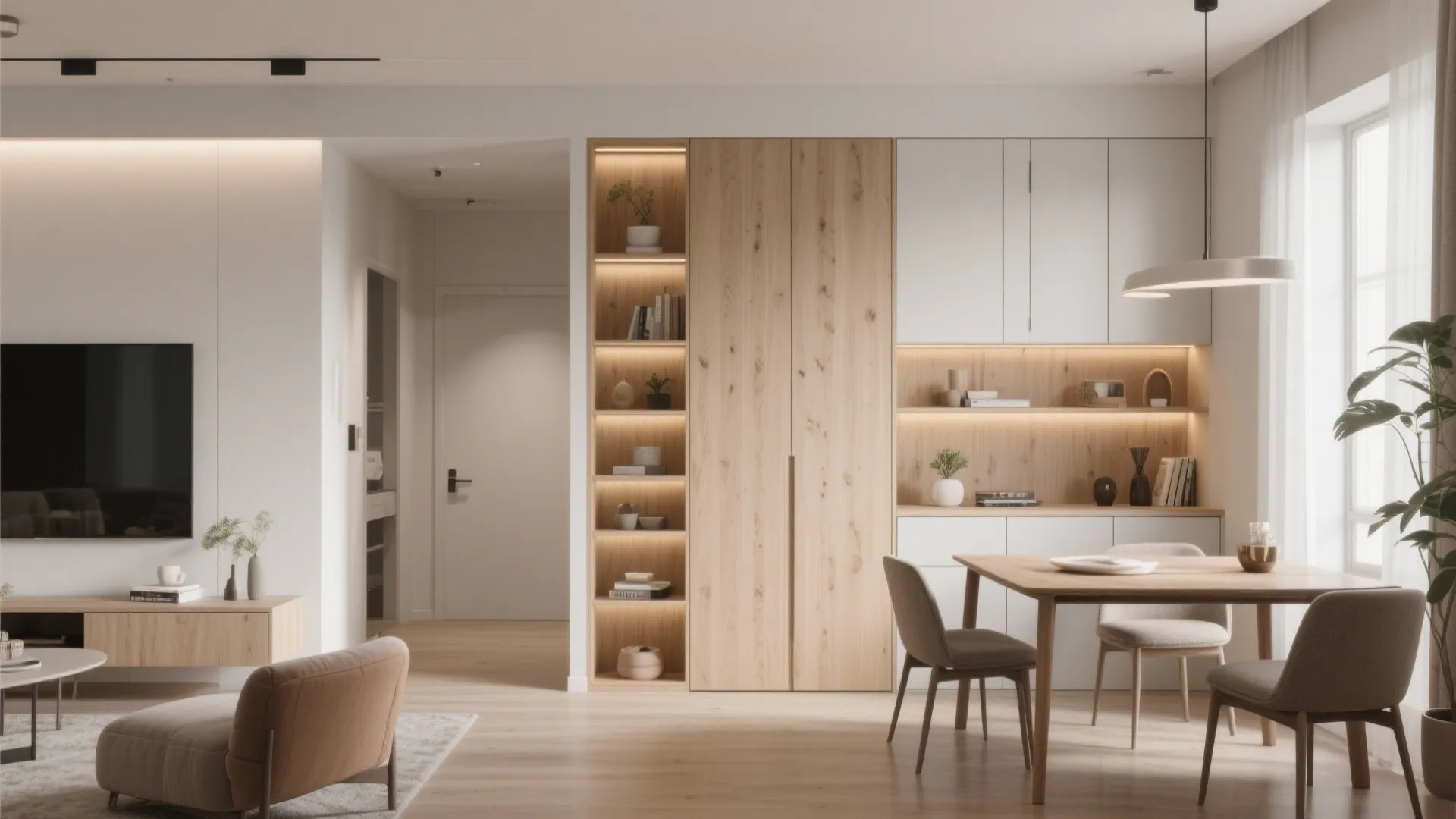 Multi-Functional Storage Wall