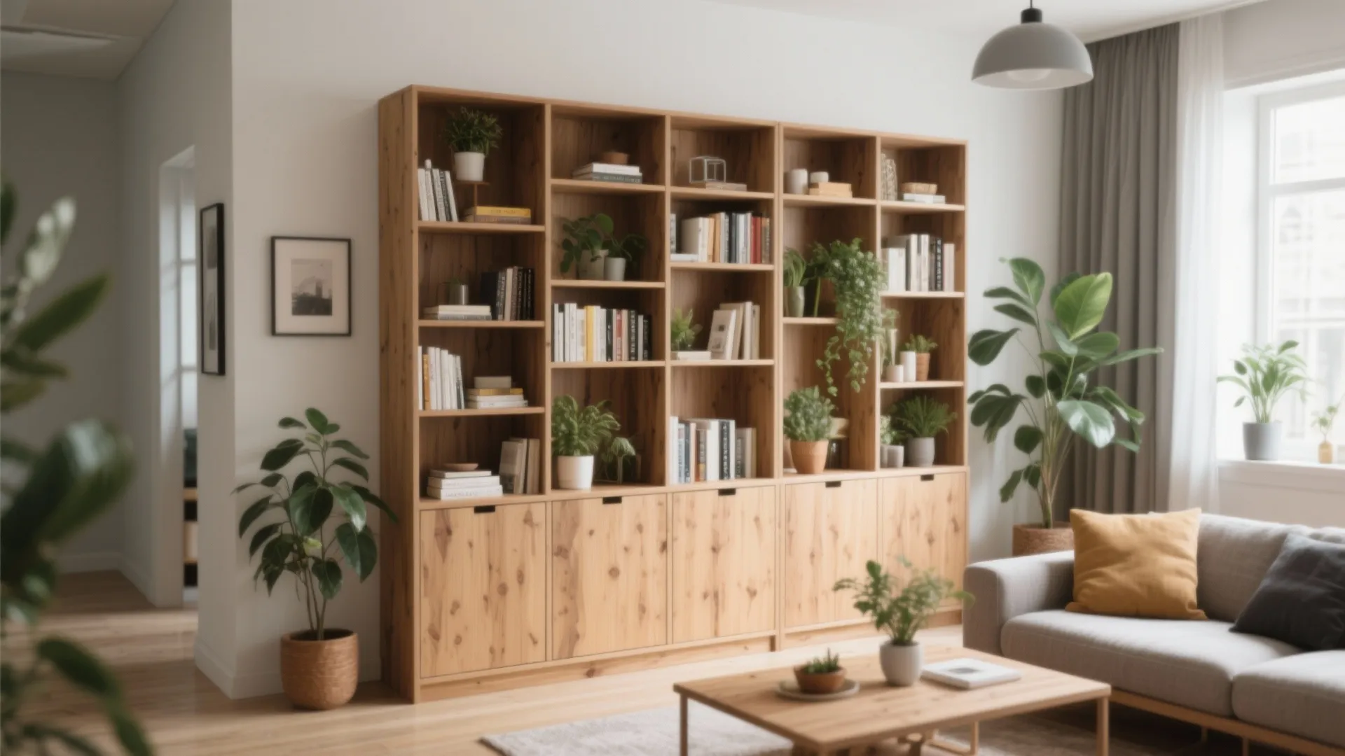 Multi-Functional Storage Wall