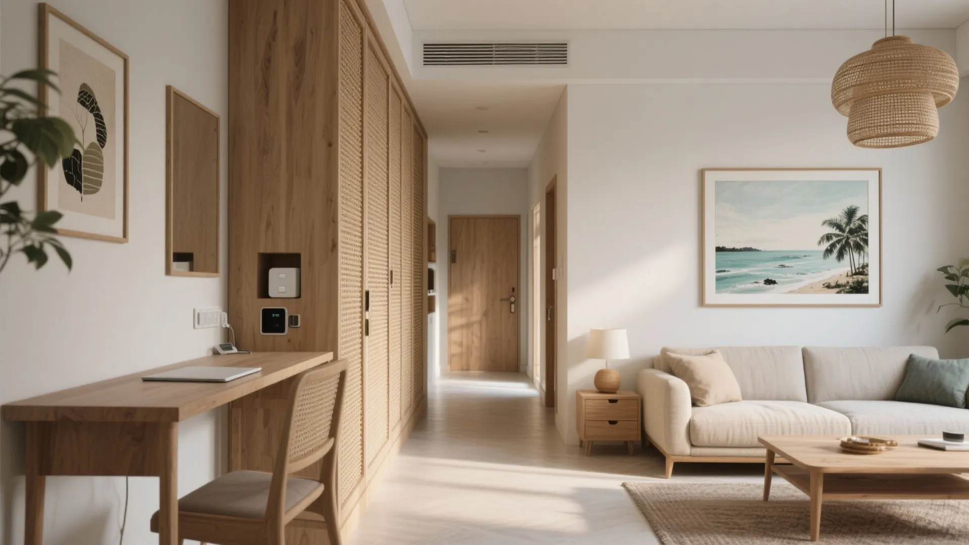 Smart Zoning with Storage Walls in Living Areas