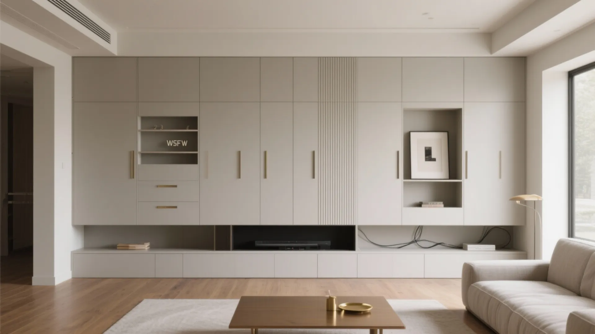 Smart Storage Walls That Disappear