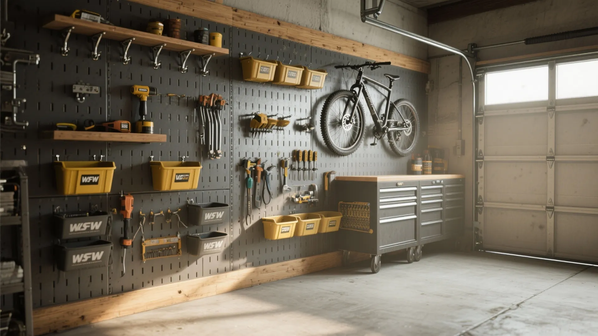 1. Smart storage walls for instant order