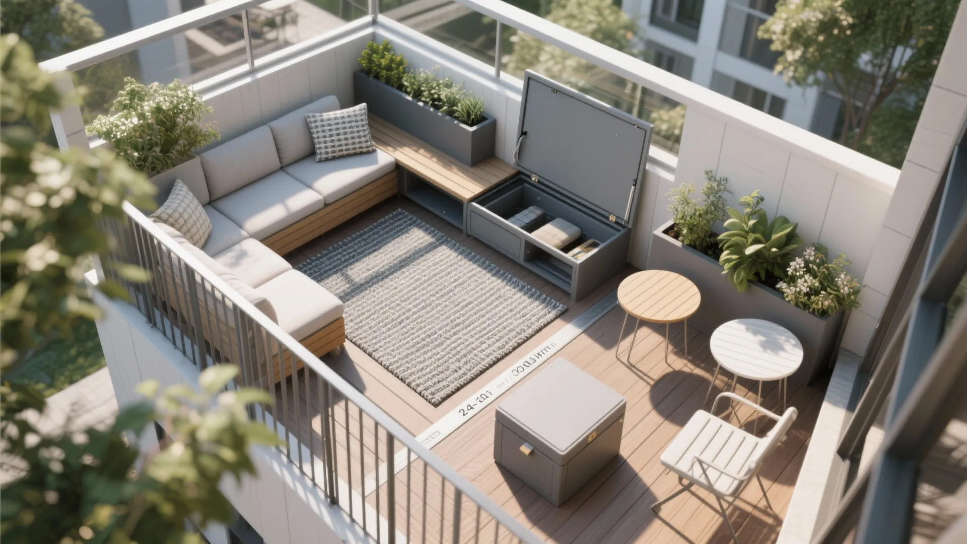 Hidden Storage and Smart Zoning