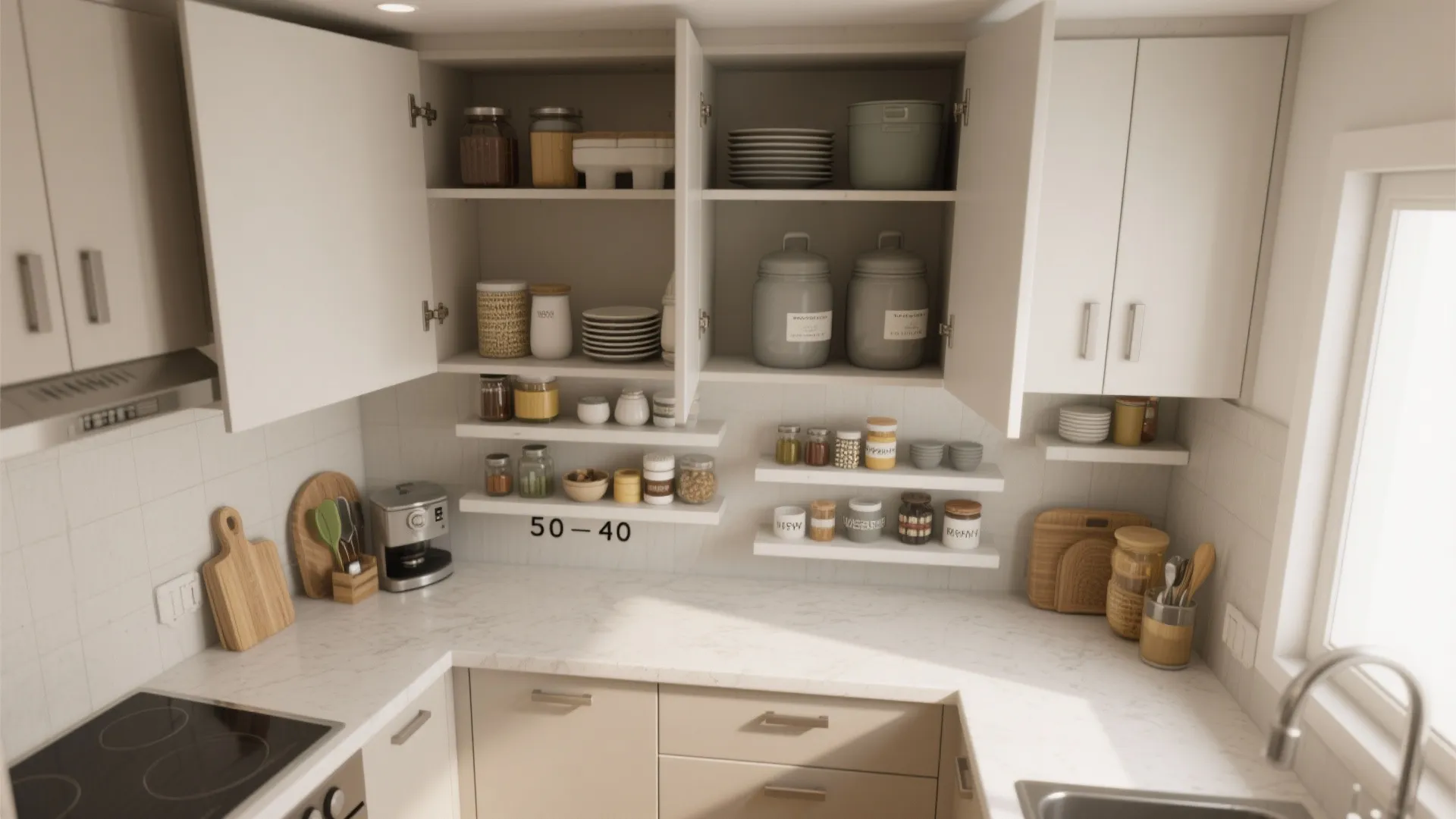 Ceiling-High Storage with Zones You Can Actually Reach