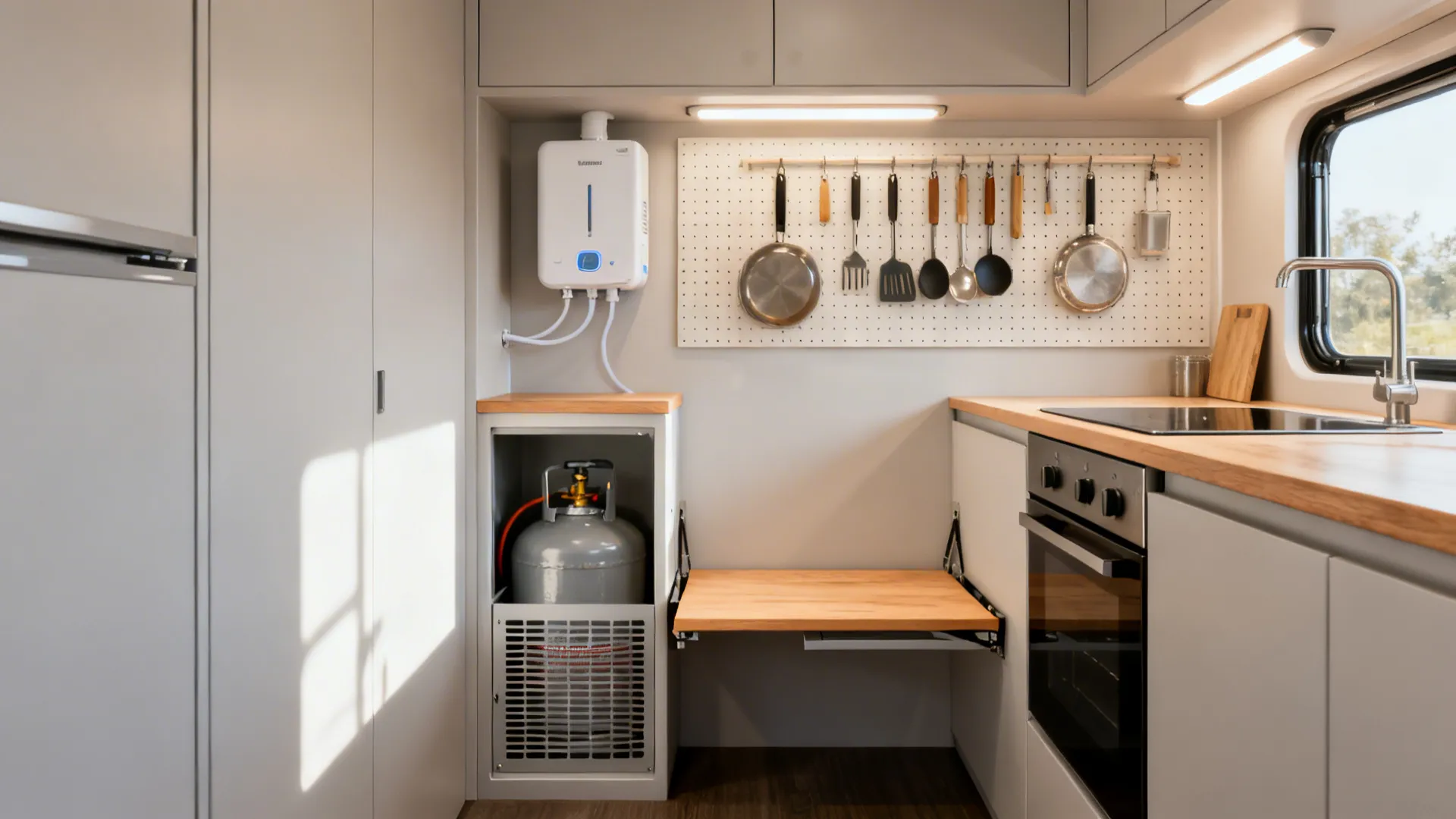 Bonus: Compact utility within the storeroom footprint