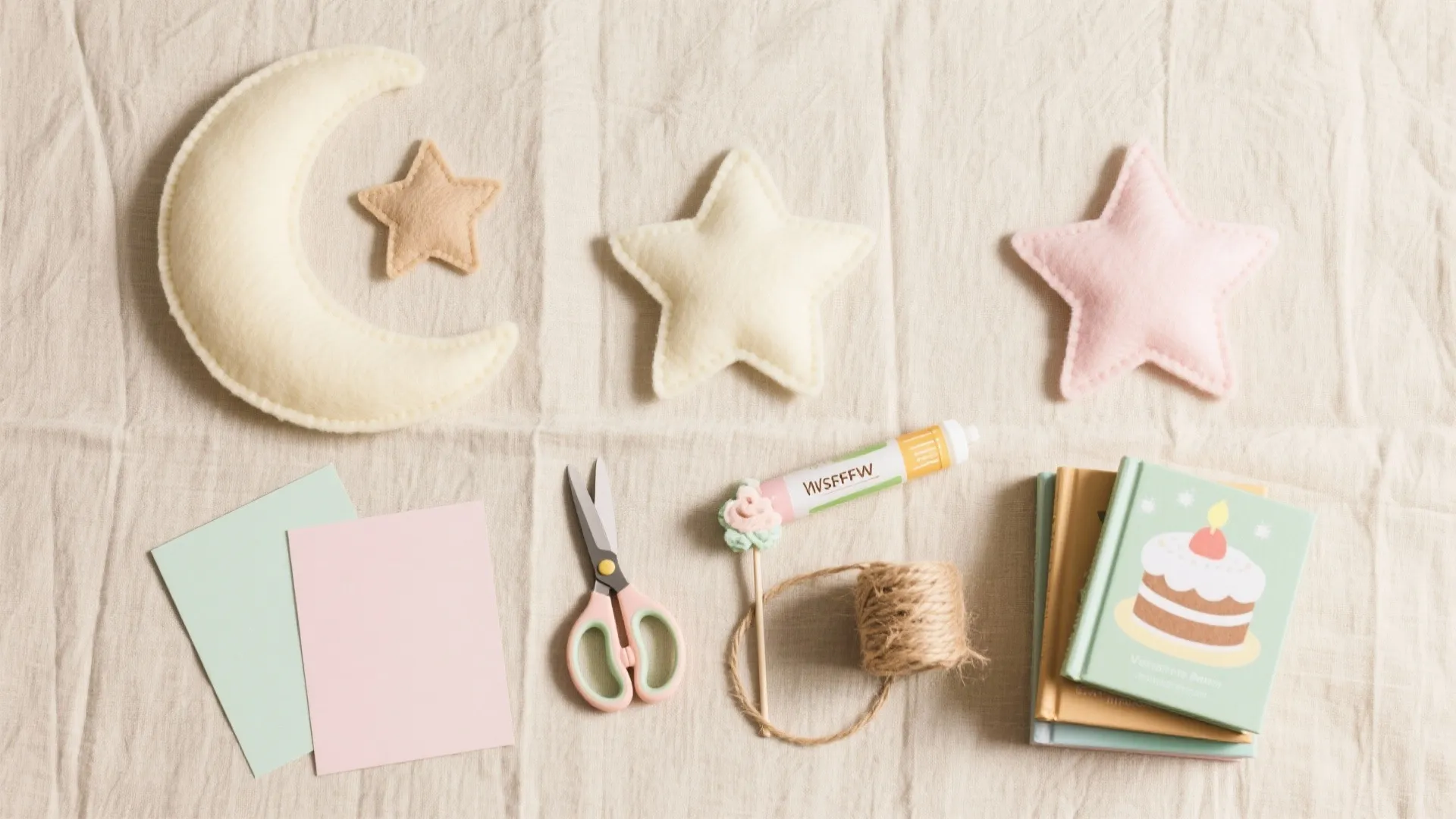 Storybook Theme Corner with DIY Paper & Felt Props