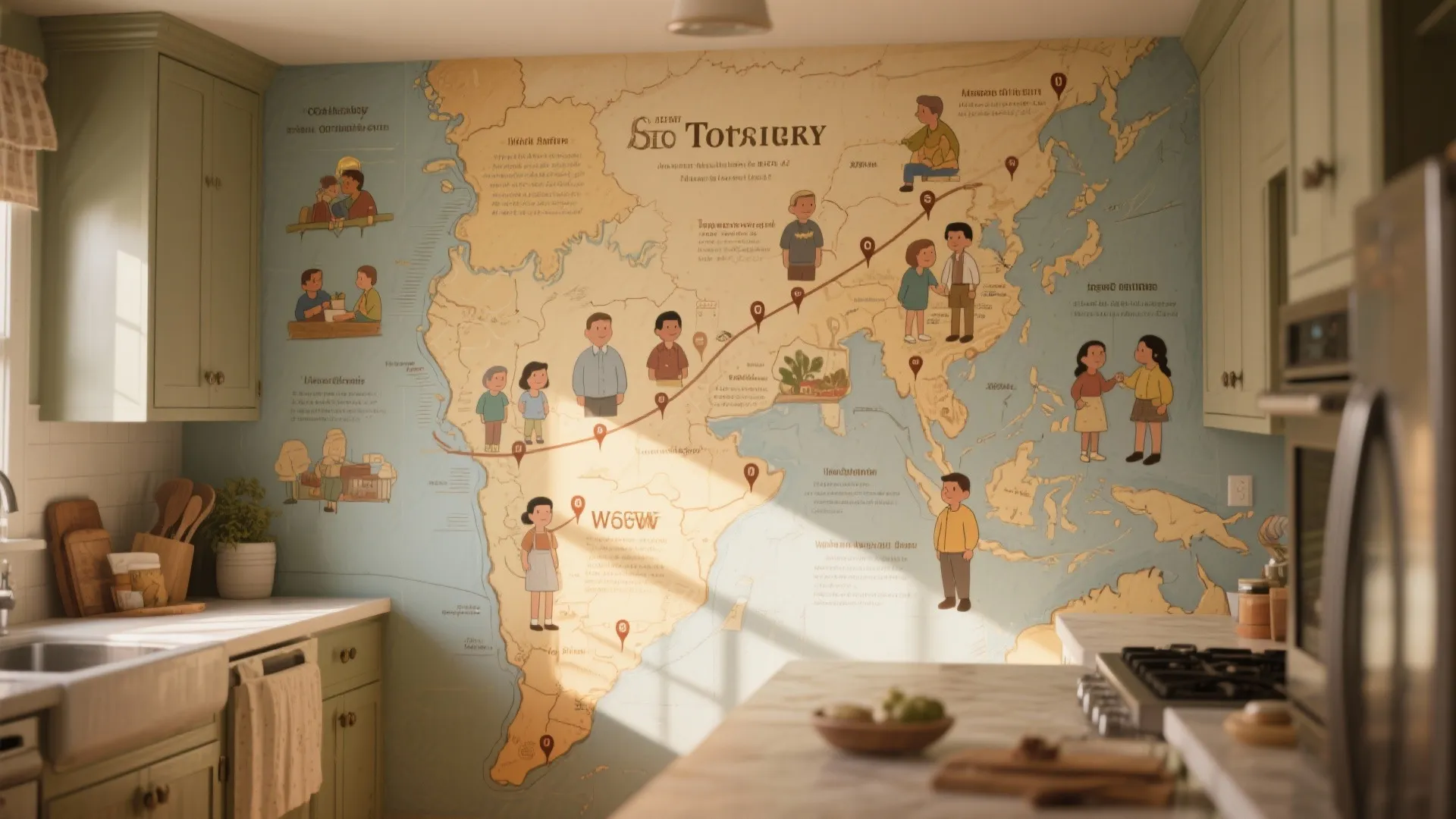 5. Personal-map or storytelling mural
