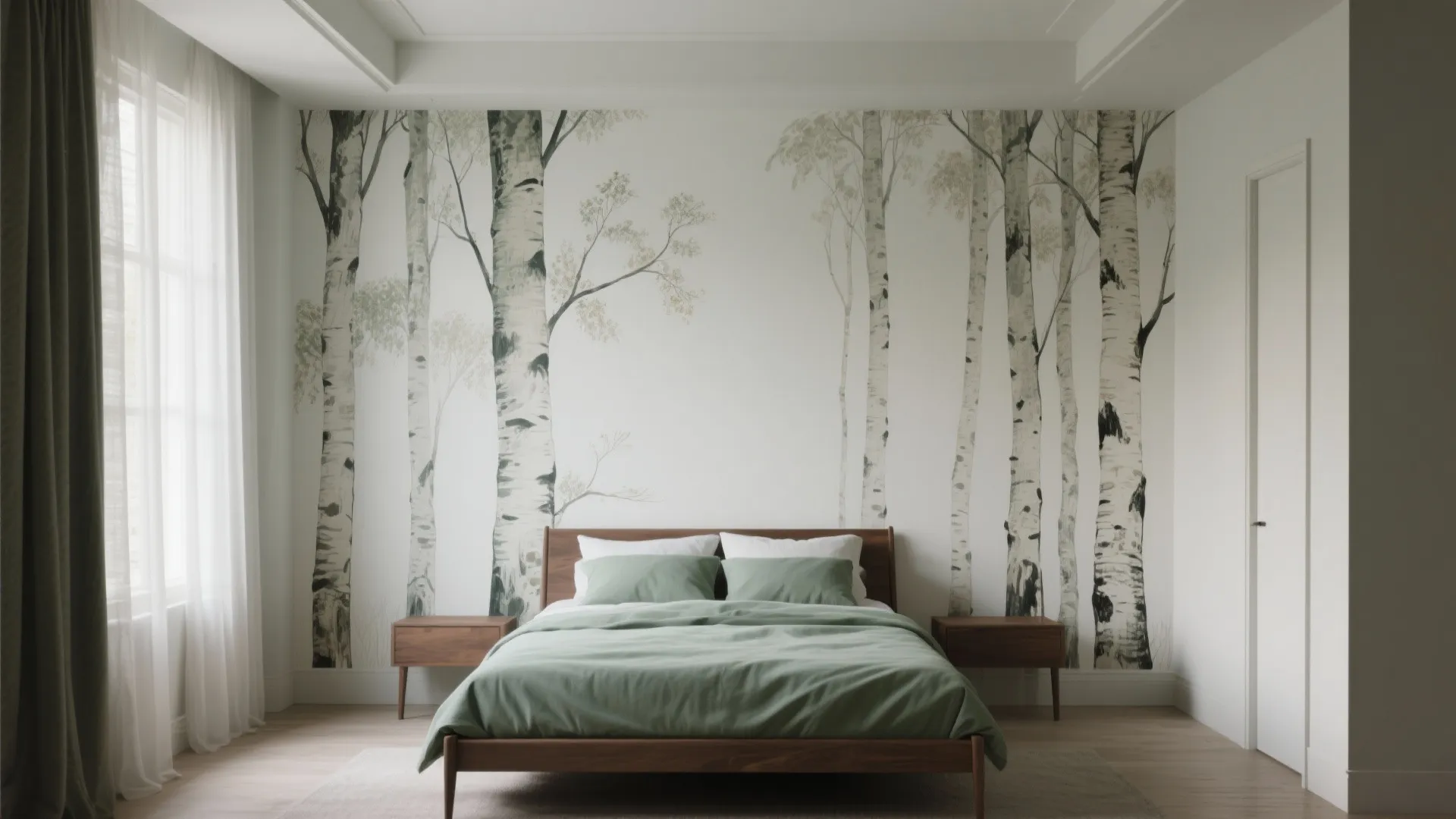 3. Story Walls: Murals, Decals, or Textured Wallpaper