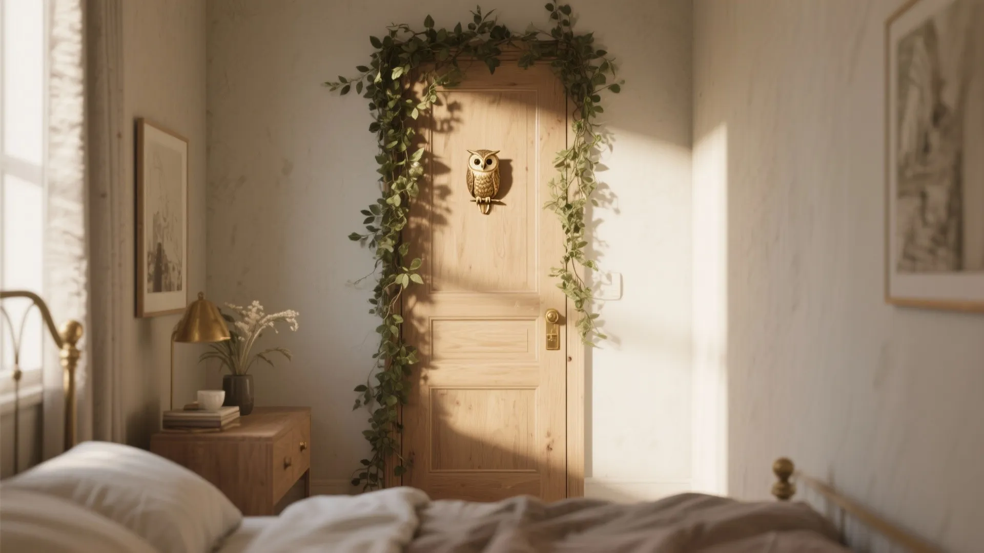 5 Creative Bedroom Door Decoration Ideas: Transform your bedroom door with these unique and practical design inspirations from my own projects.