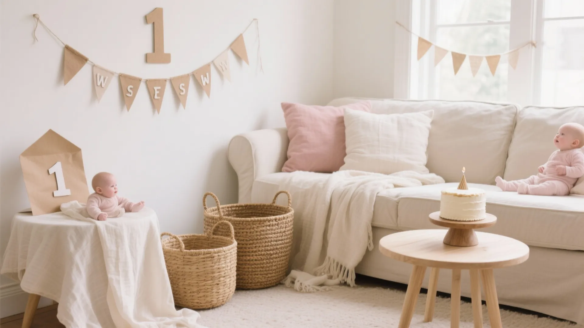 Storybook Neutrals with Soft Wood Accents