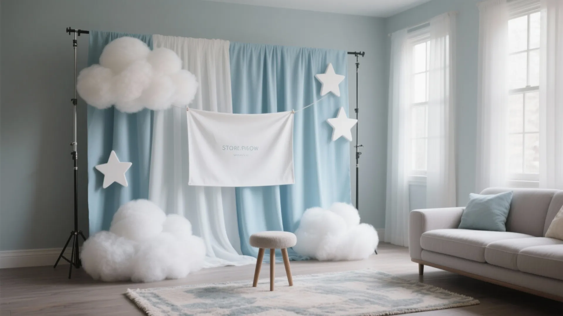 Storybook Backdrop & Photo Wall