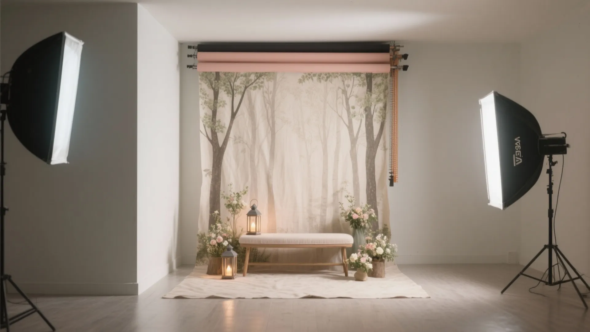 Storybook Backdrop + Photo Corner Package