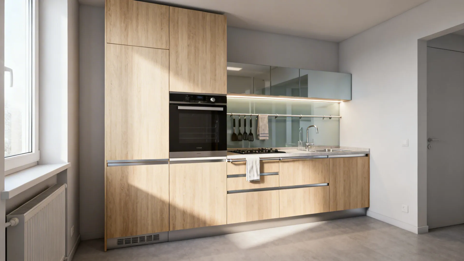 5 Straight Line Modular Kitchen Designs That Work