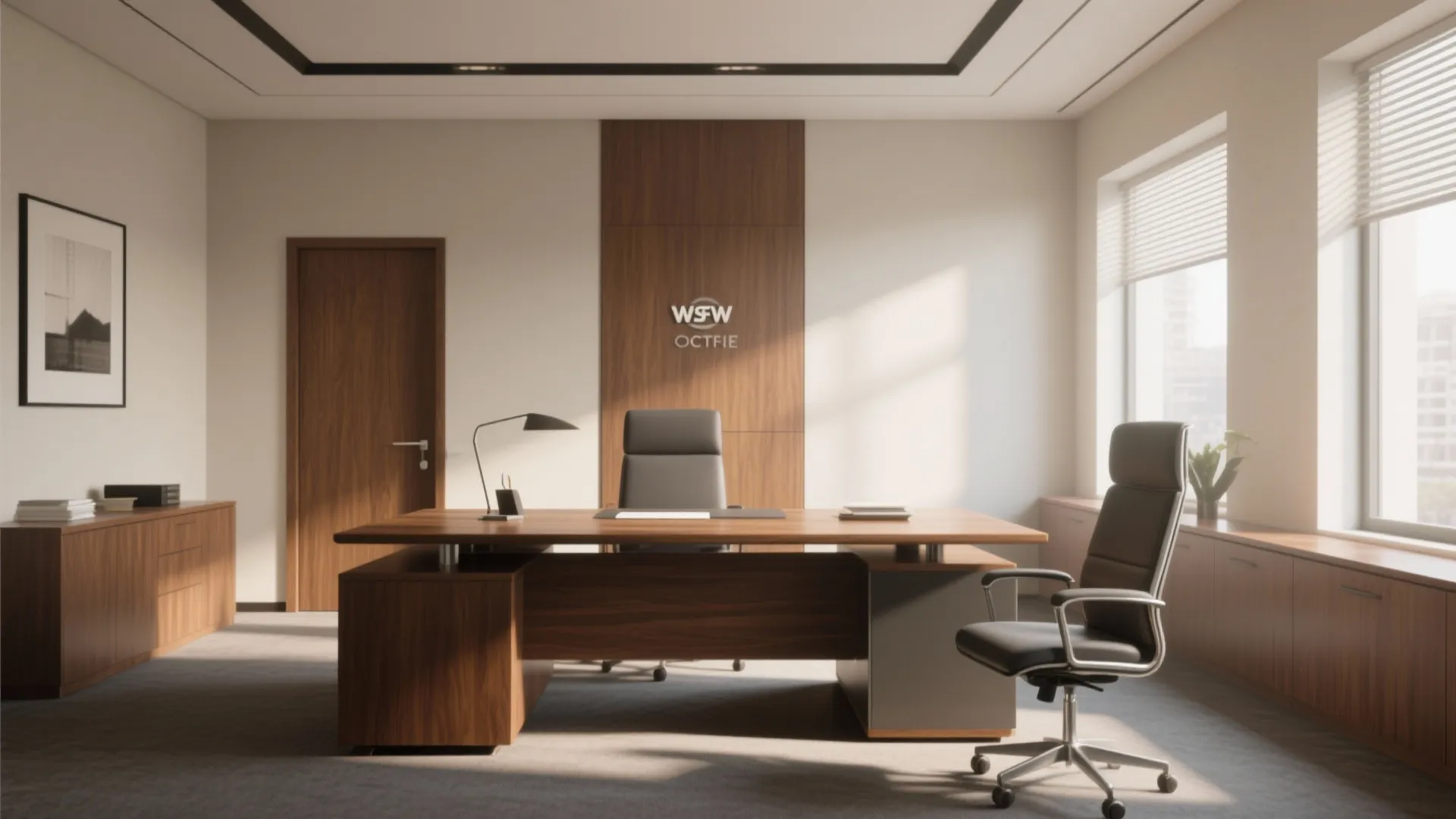 1. Strategic Desk Placement