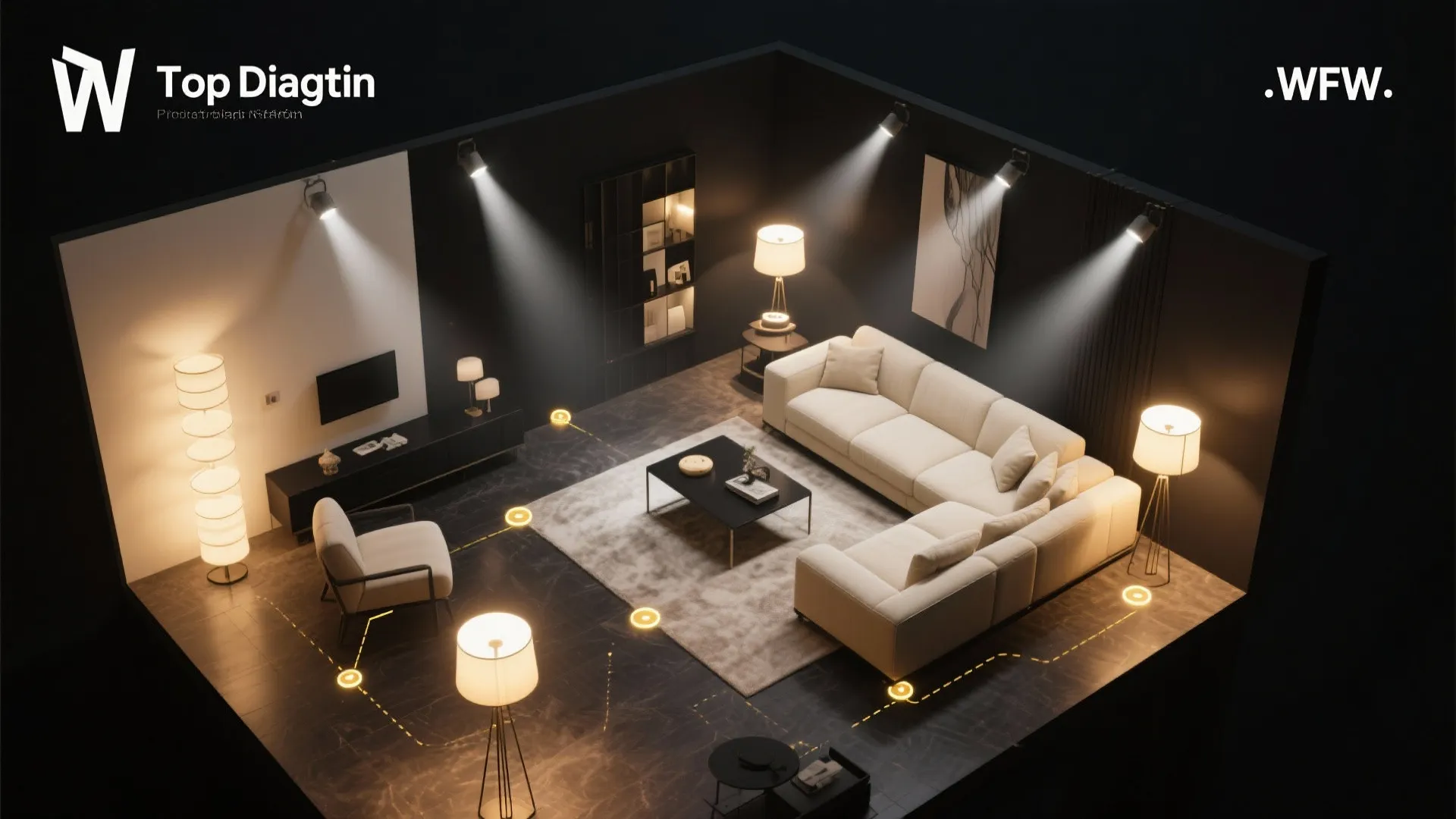 10. Strategic Lighting