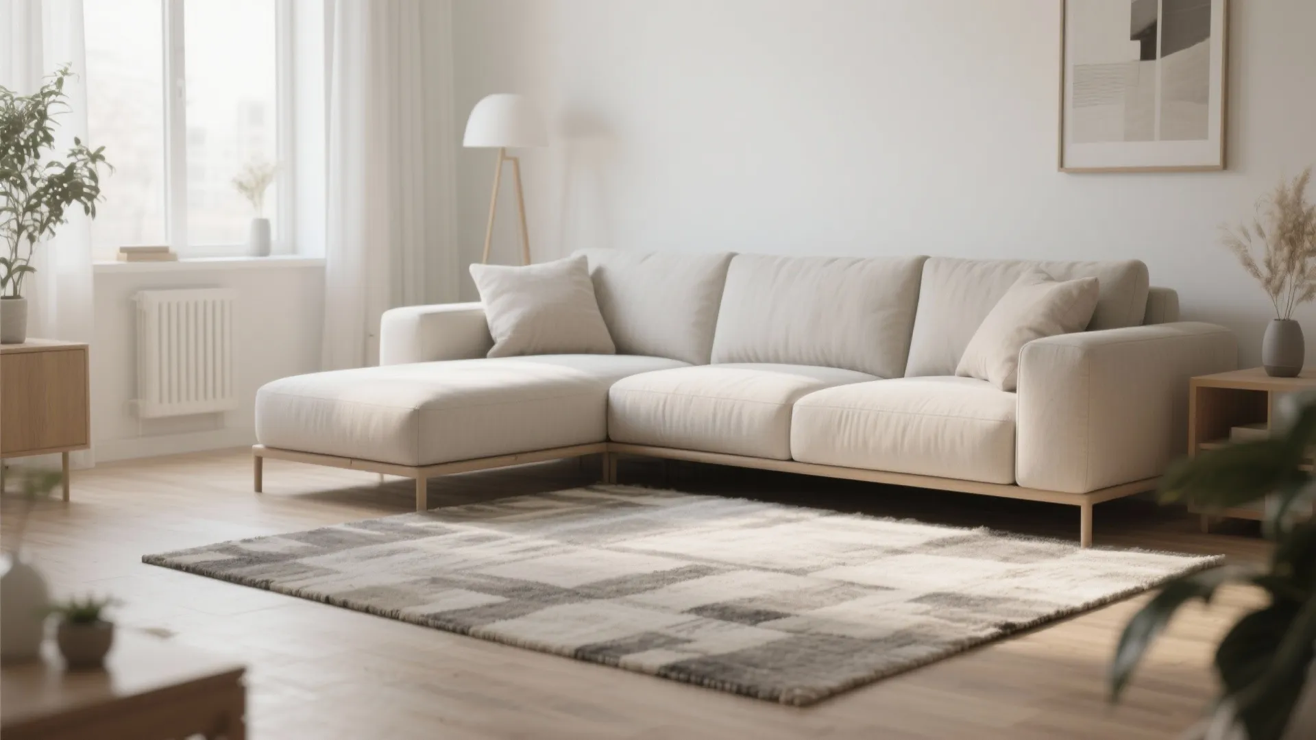 4. Strategic Rug Placement