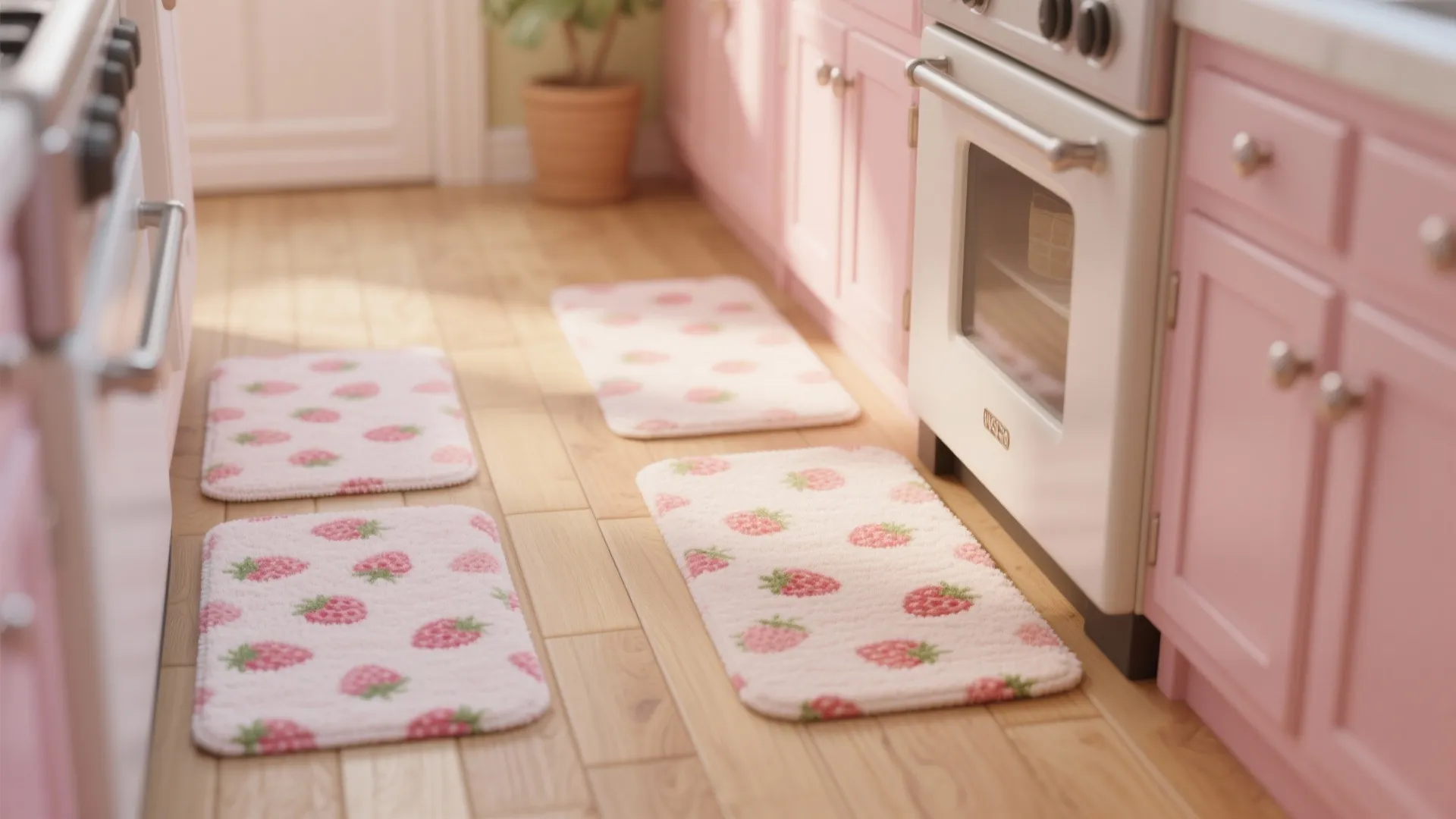 8. Patterned Floor Mats