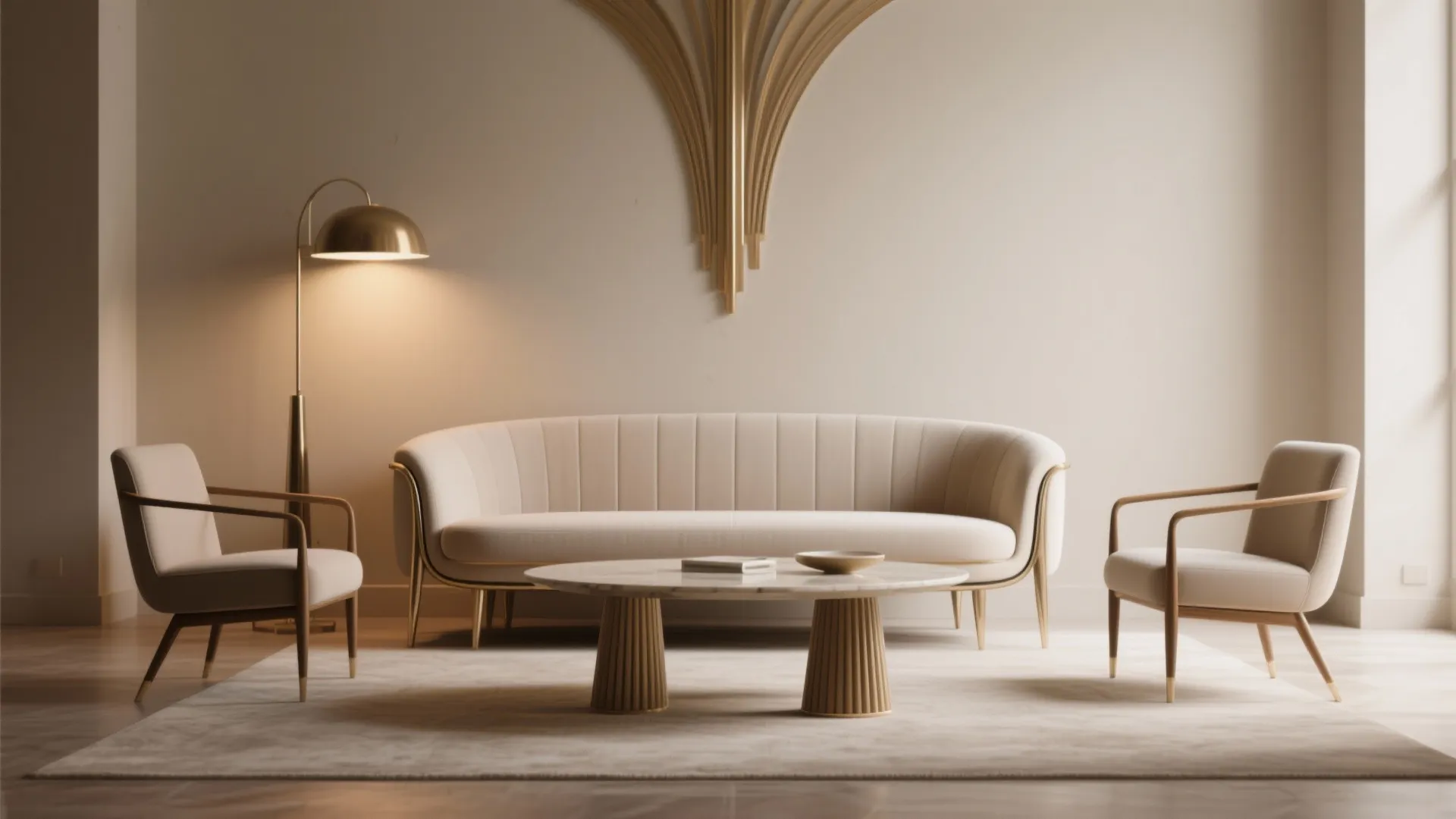 4. Streamlined Furniture with Bold Silhouettes