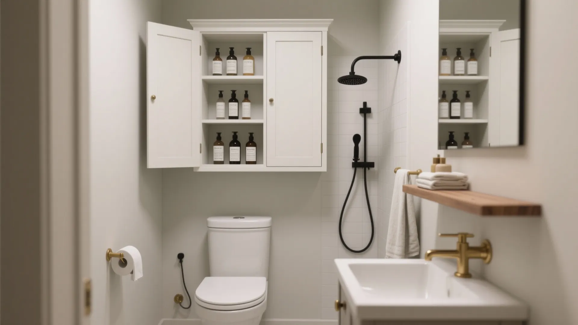 4. Streamlined storage with preppy details