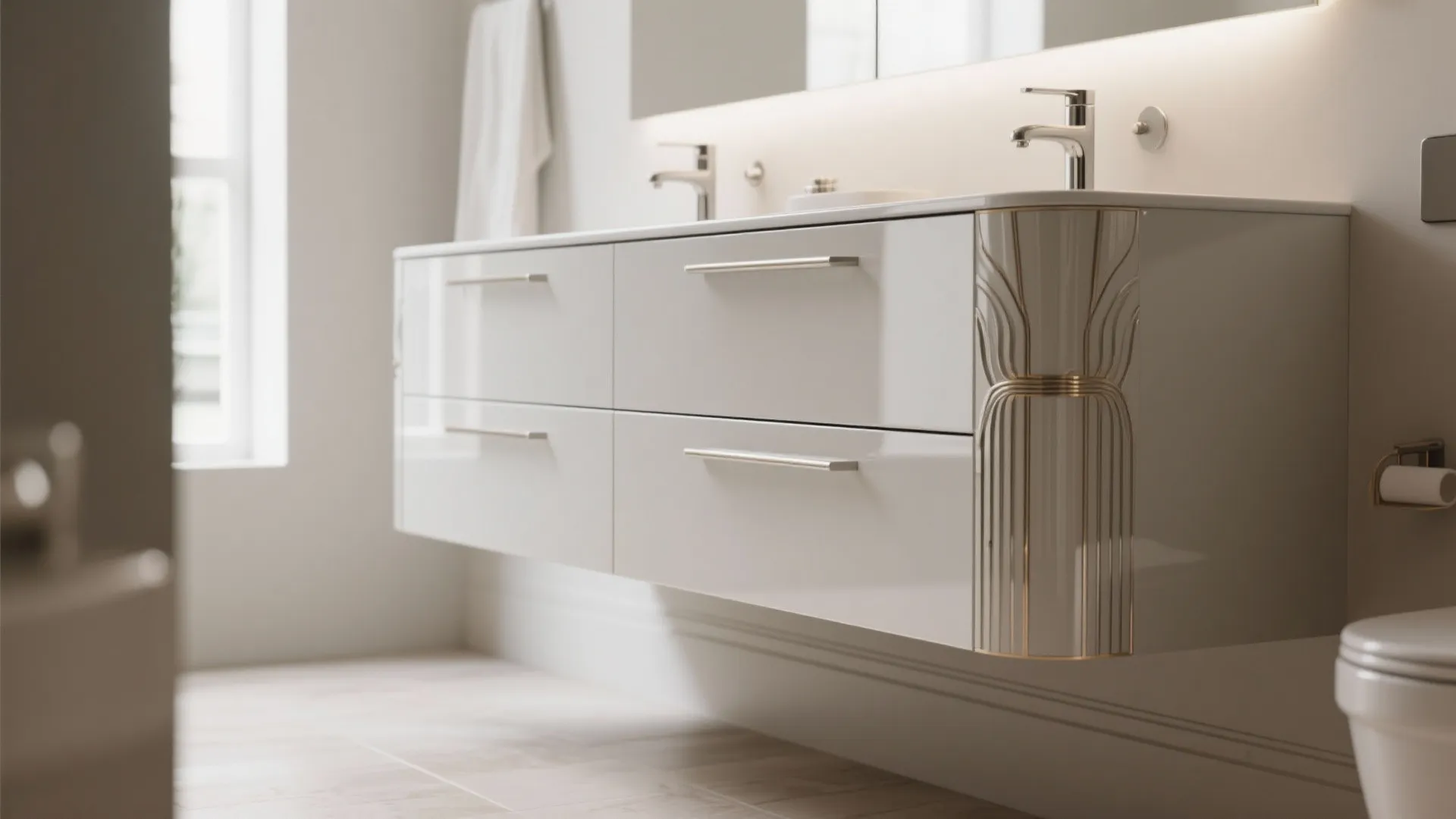 5. Streamlined Vanity