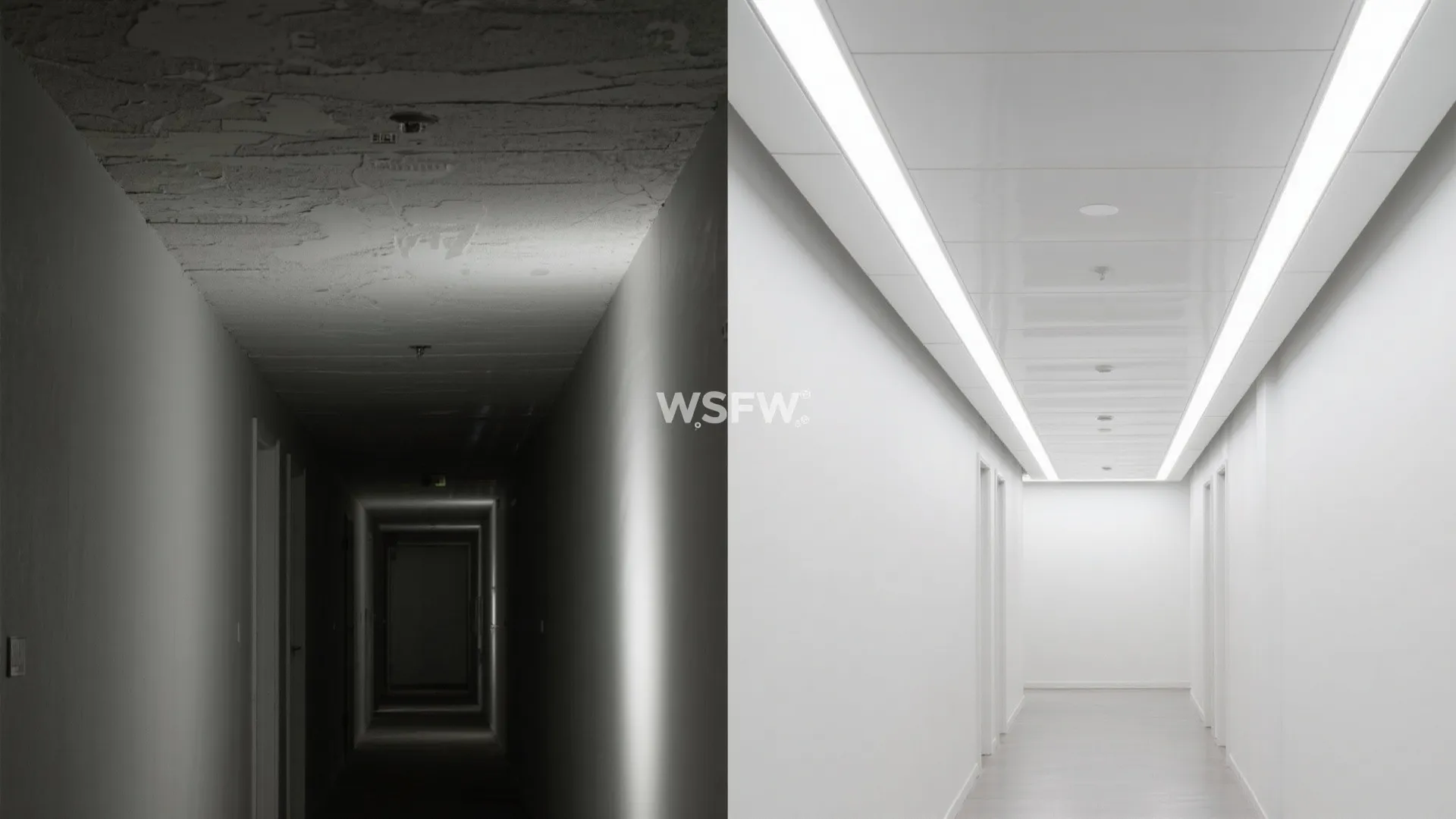 4) High-Gloss Stretch Ceiling for Light Bounce