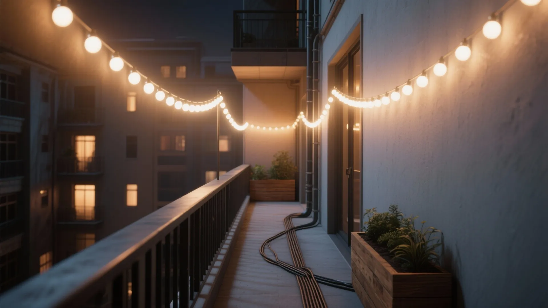 String Lights, Layered the Smart Way