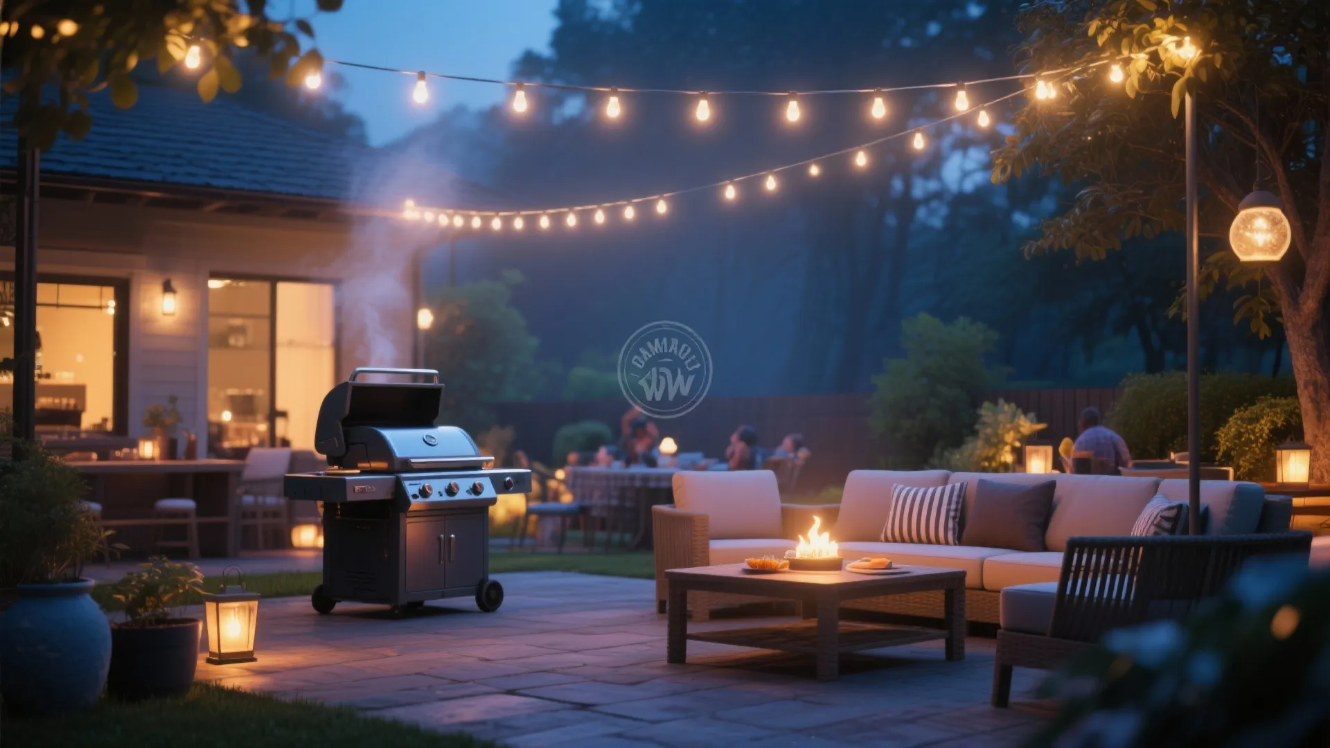 10. String Lights for the Perfect Finish