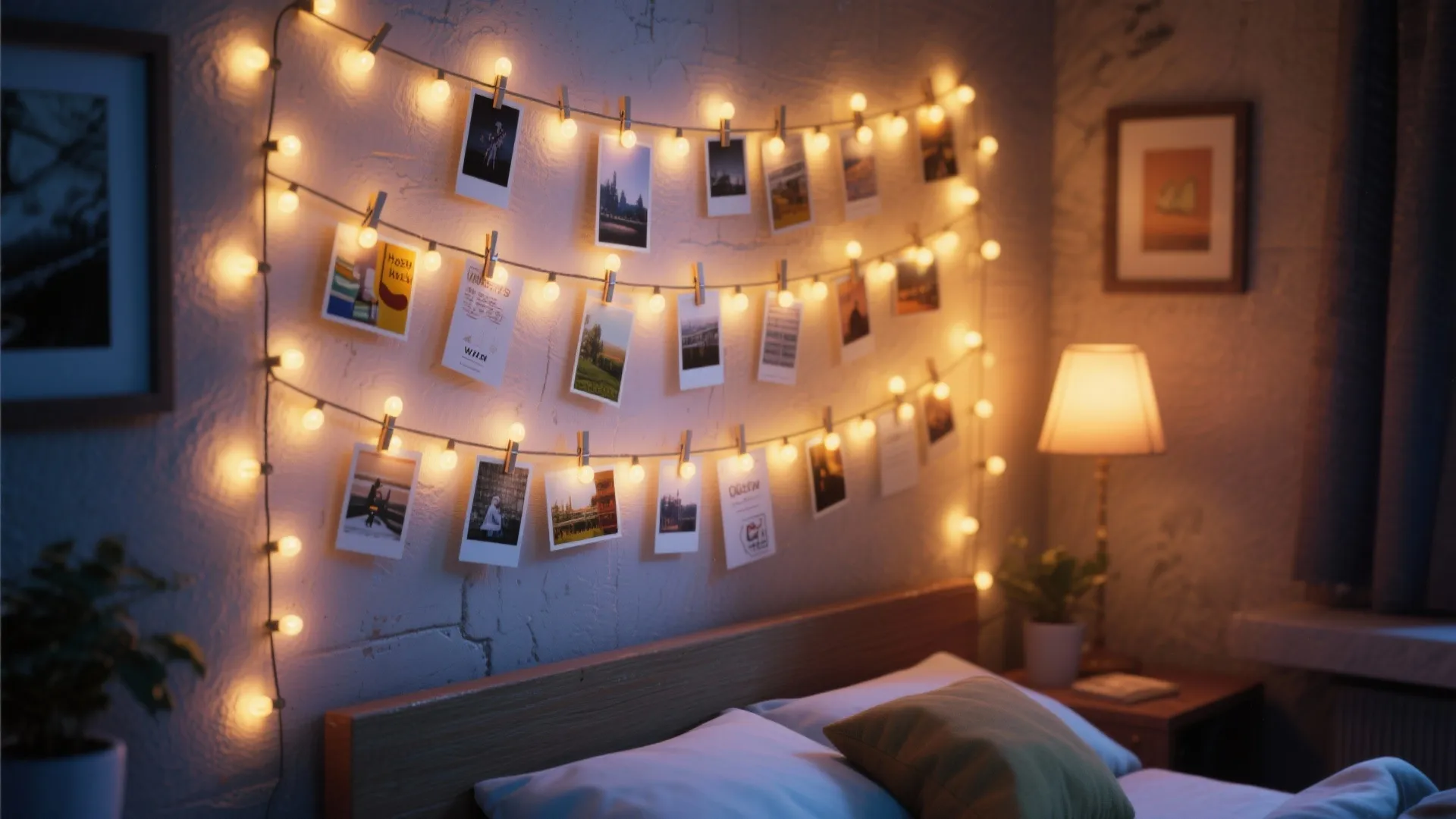 String Lights with Clips