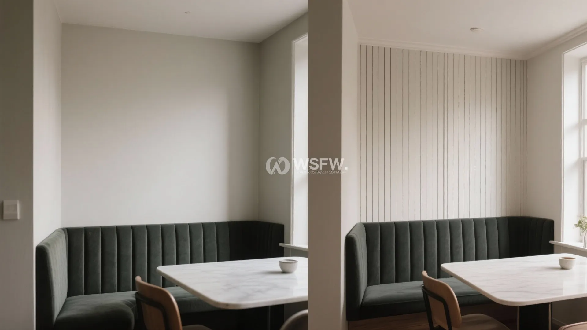 4) Verticals, half-walls, and stripes that actually calm