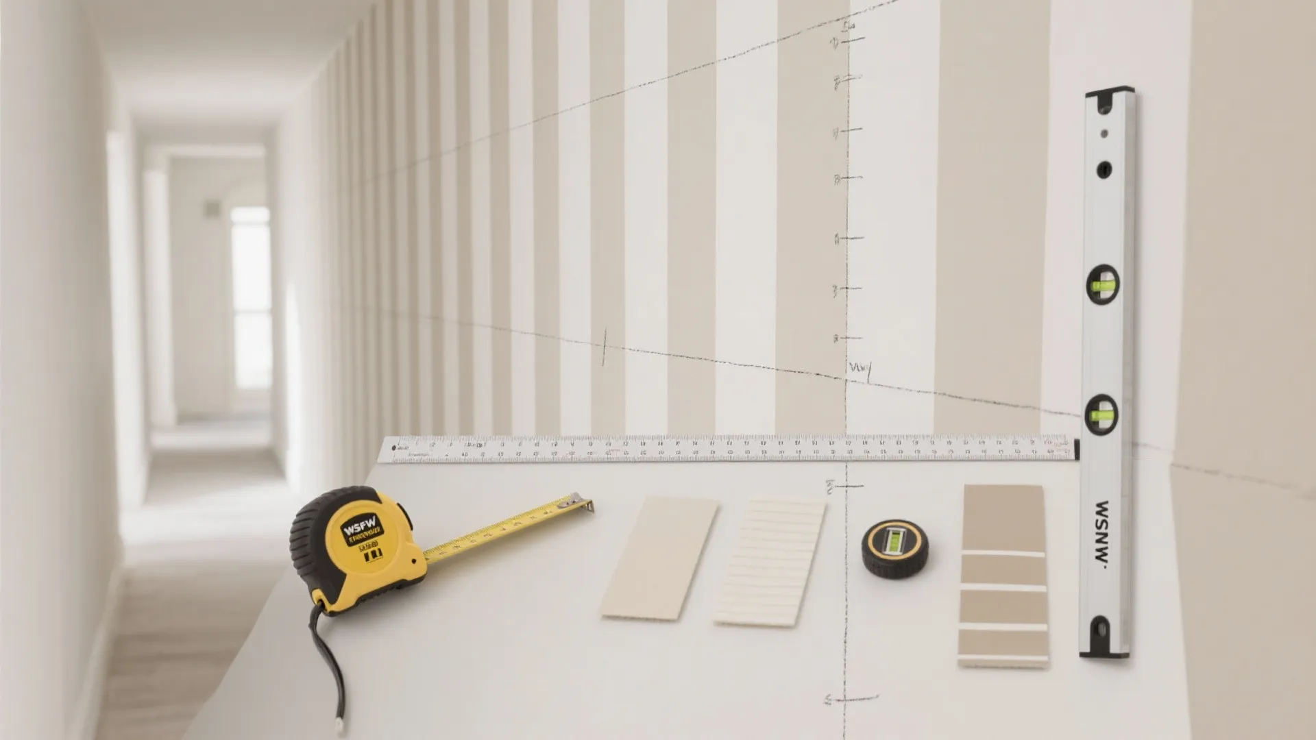 Vertical Stripes to Add Height