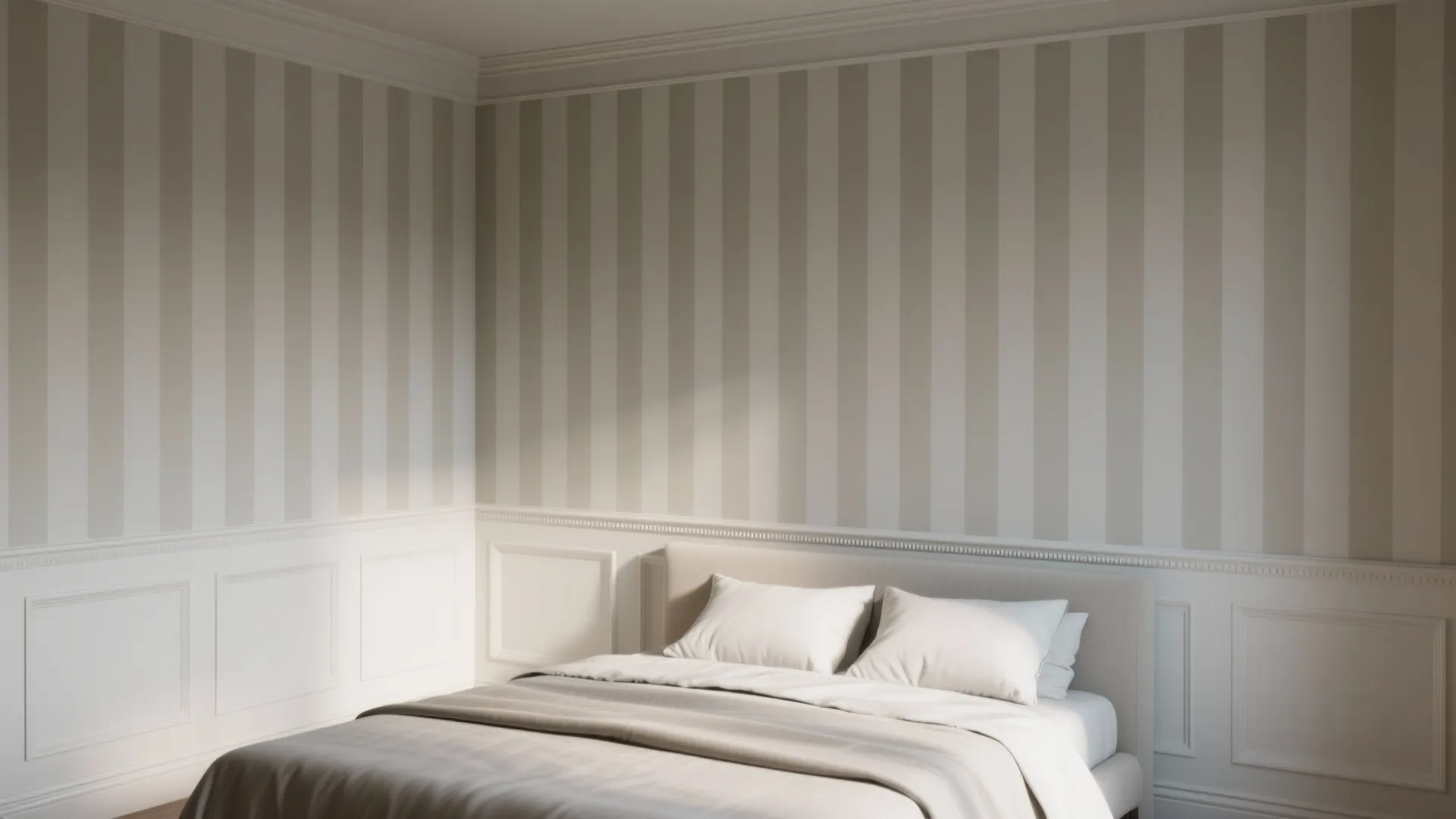 Soft Vertical Stripes to Stretch Height