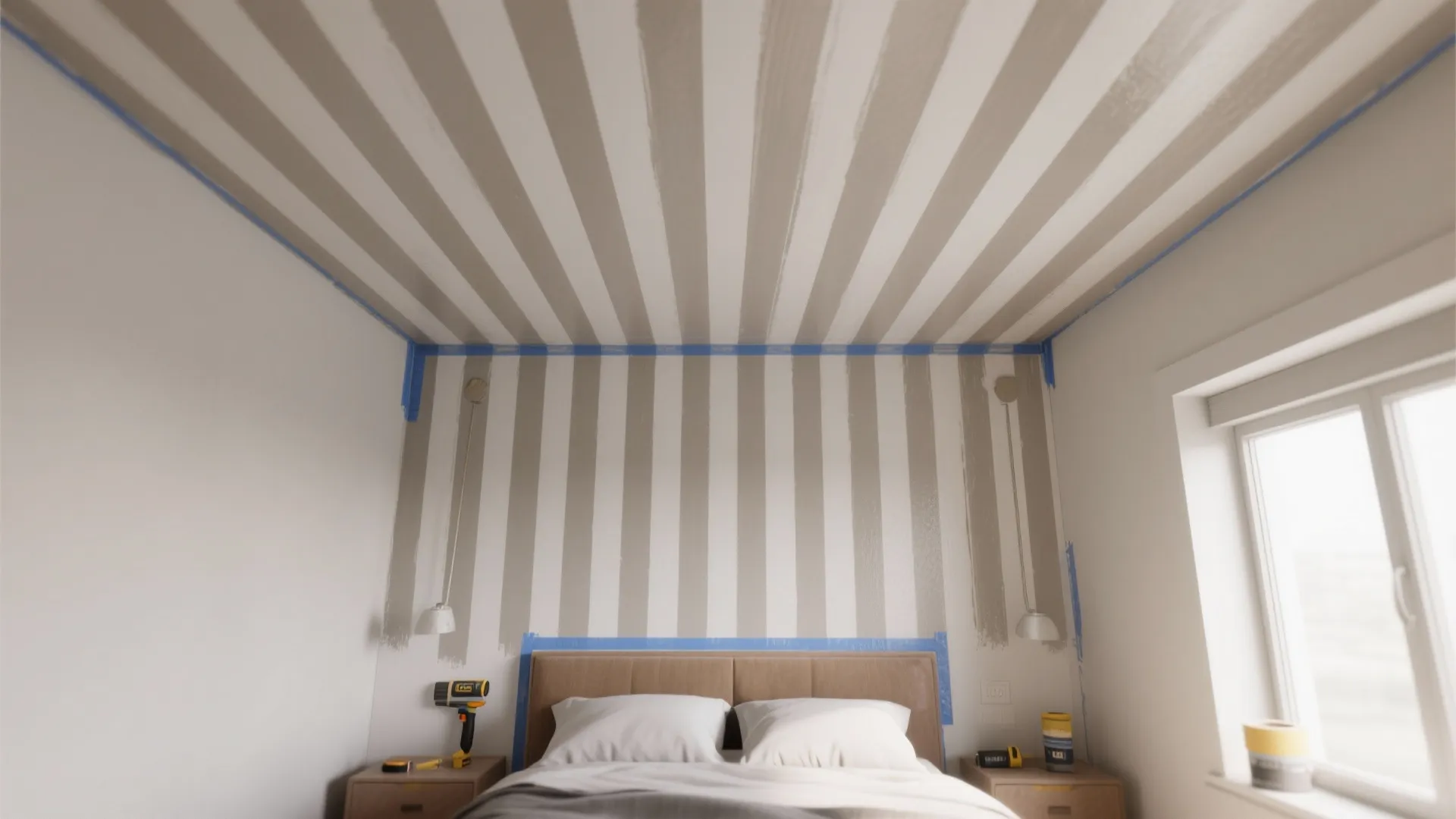 5. Thin Stripe or Board-and-Batten Accent