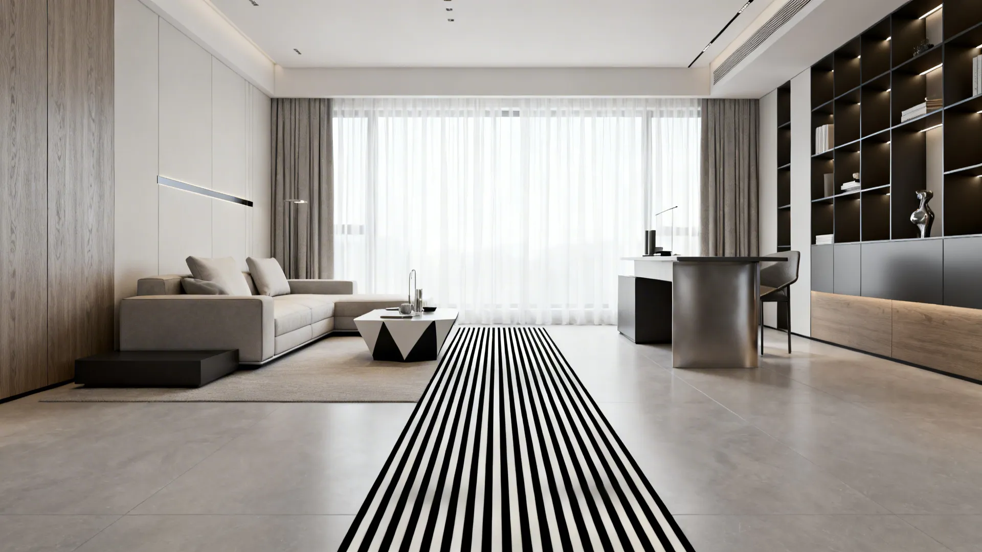 4. Minimal Stripes for Modern Calm