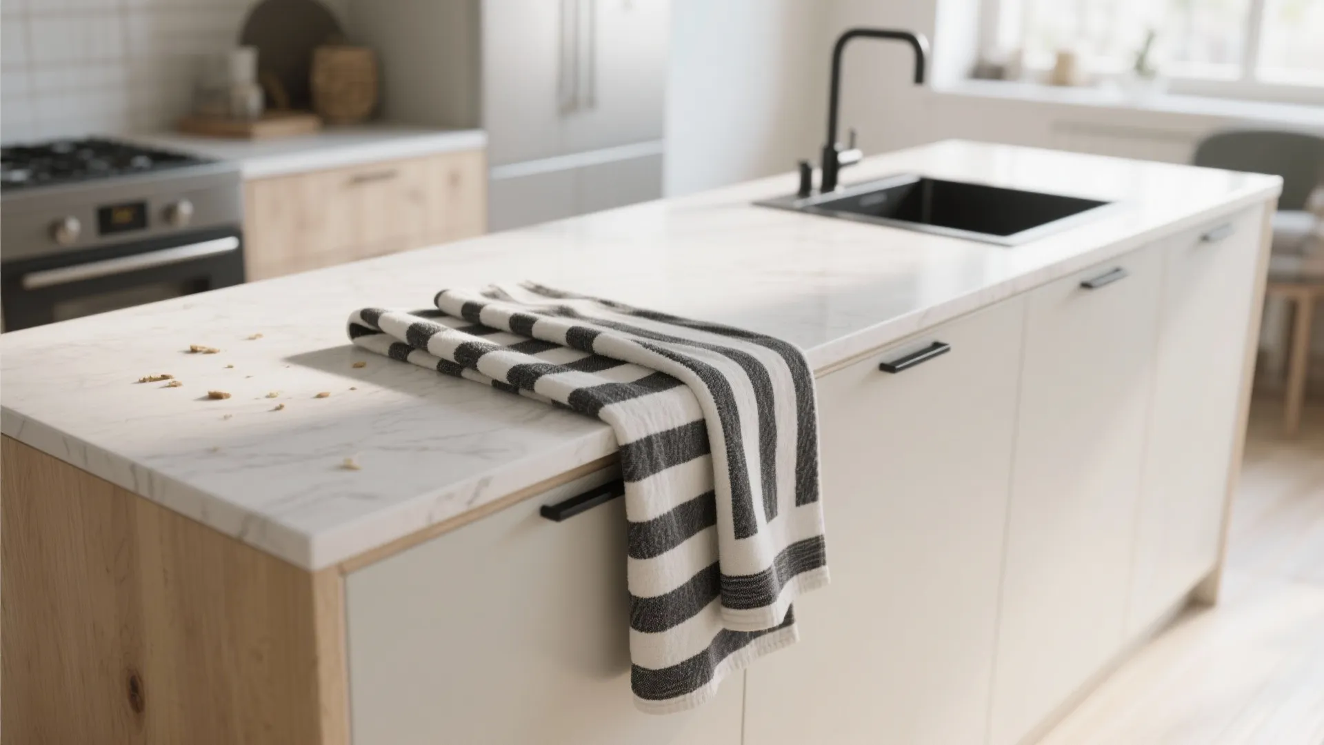 1. Monochrome Stripes for Visual Length