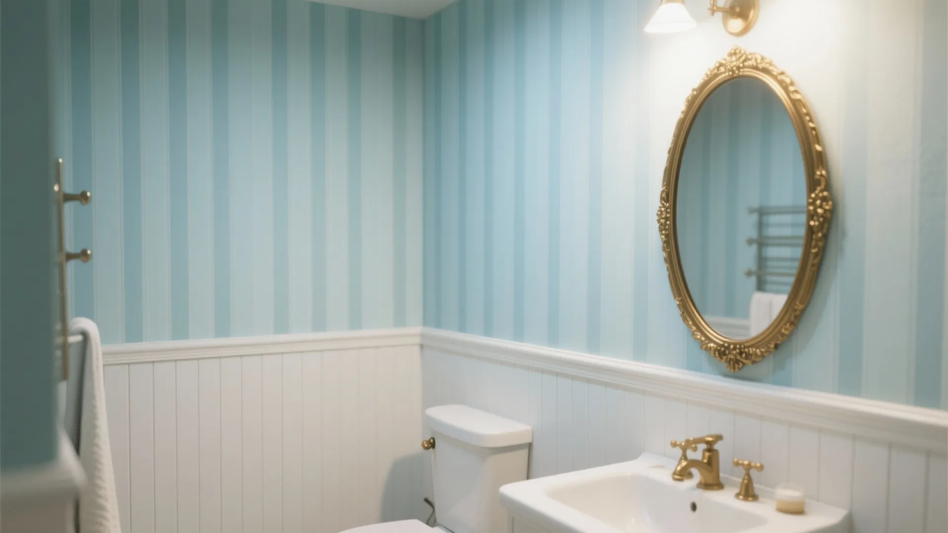 2. Striped Wallpaper