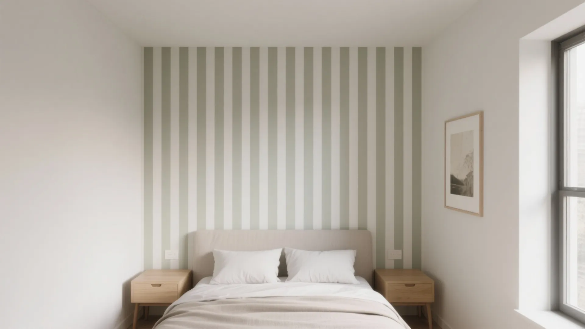 Vertical tonal stripes to stretch height