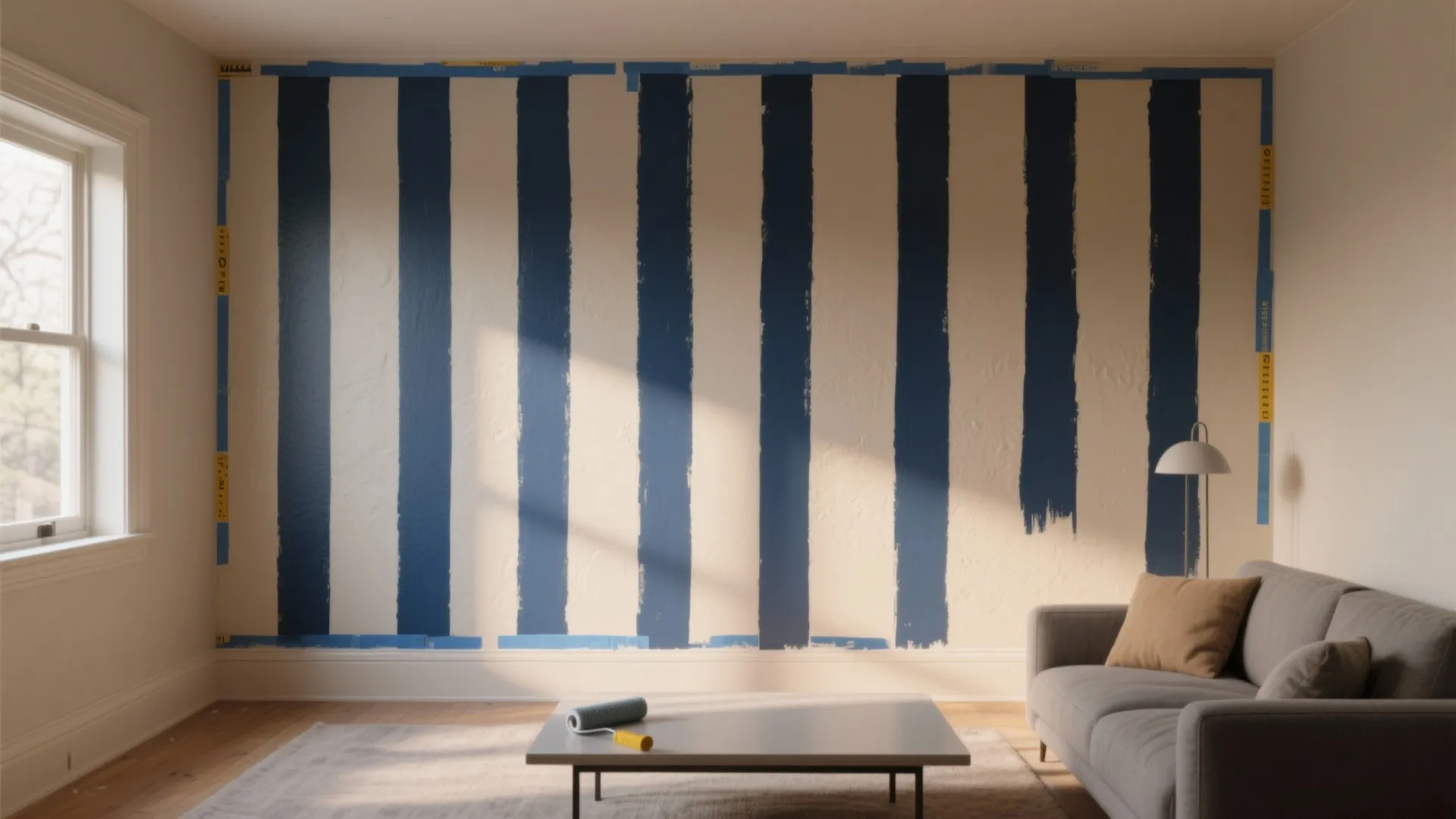 1. Classic Vertical or Horizontal Stripes