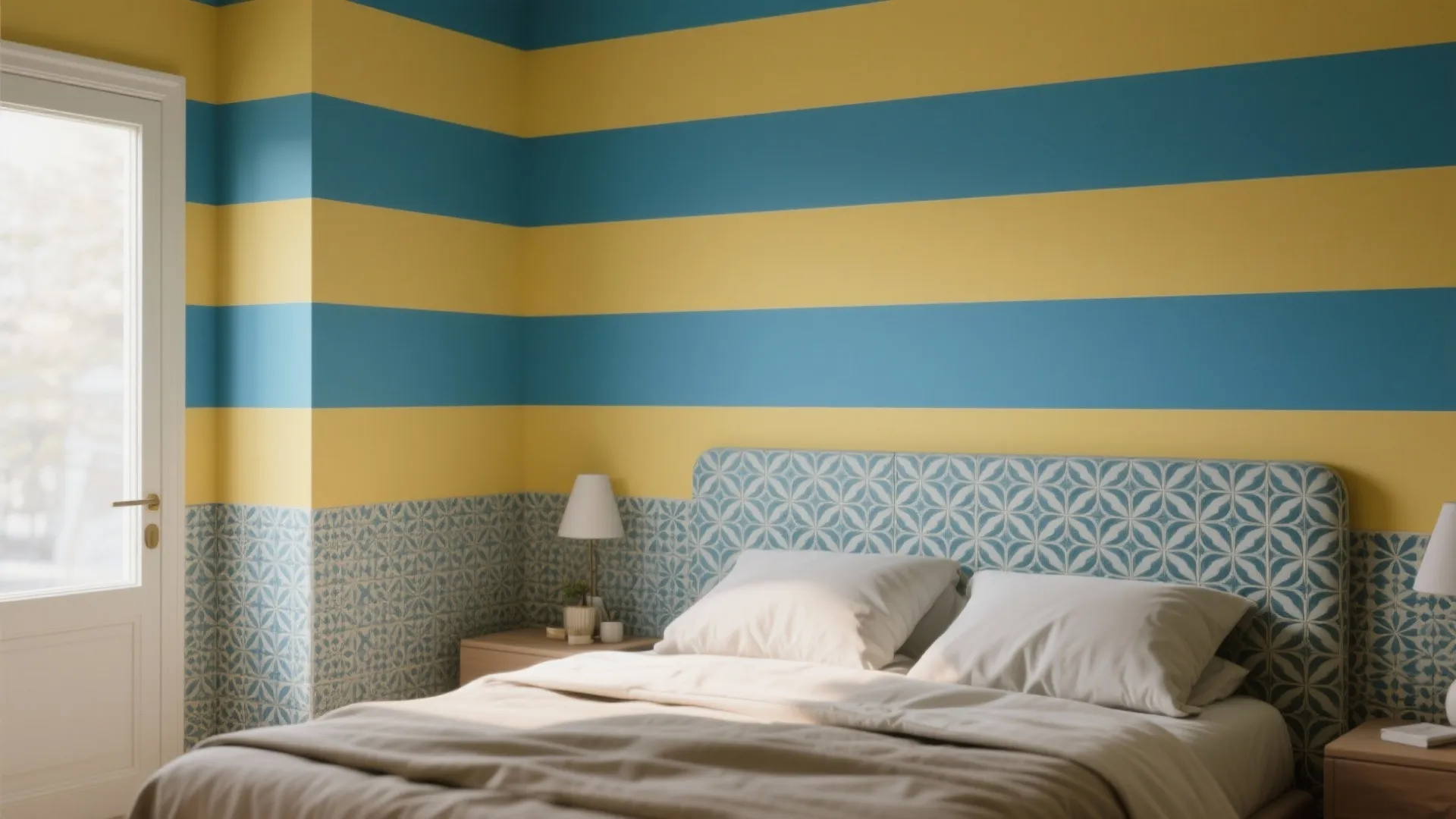 3. Stripes and Tiles: Playful Patterns