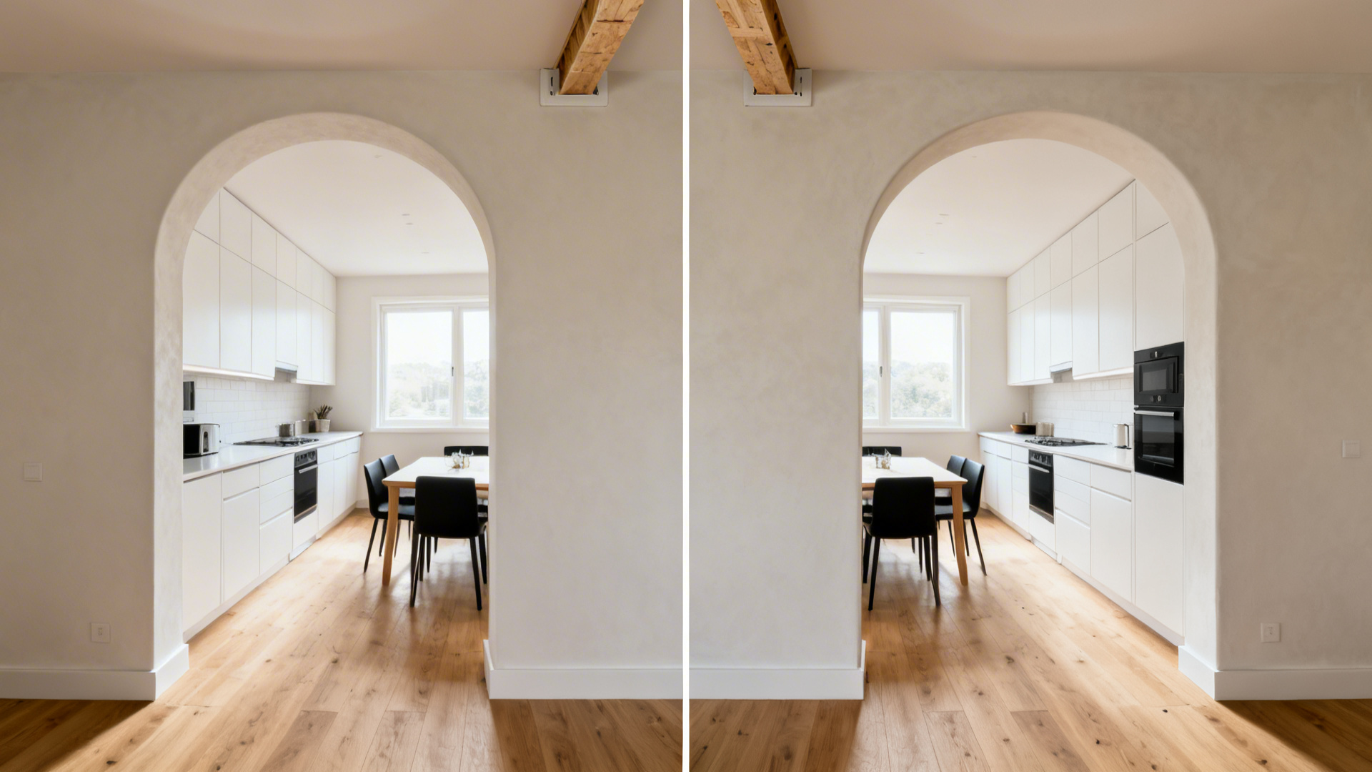 Kitchen Feels Cramped? 5 Partition Arch Ideas That Add Space