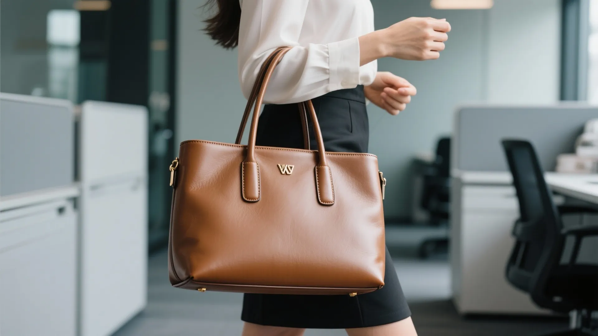 10. Structured Tote with Any Look