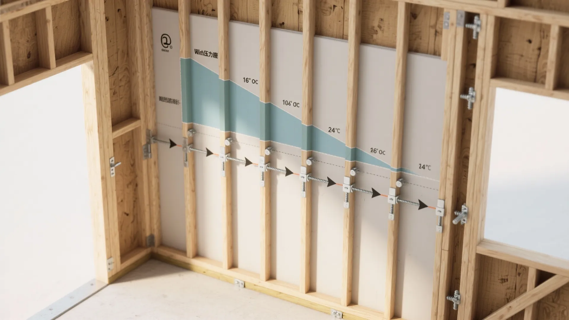 Optimized Stud Spacing with Continuous Load Path