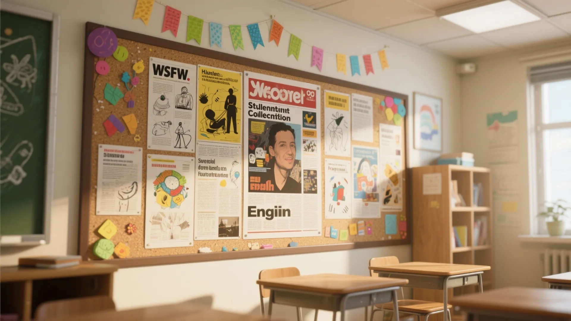 Student Collaboration Wall