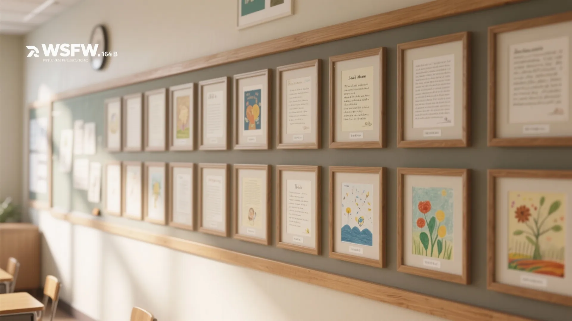 Student Showcase Wall