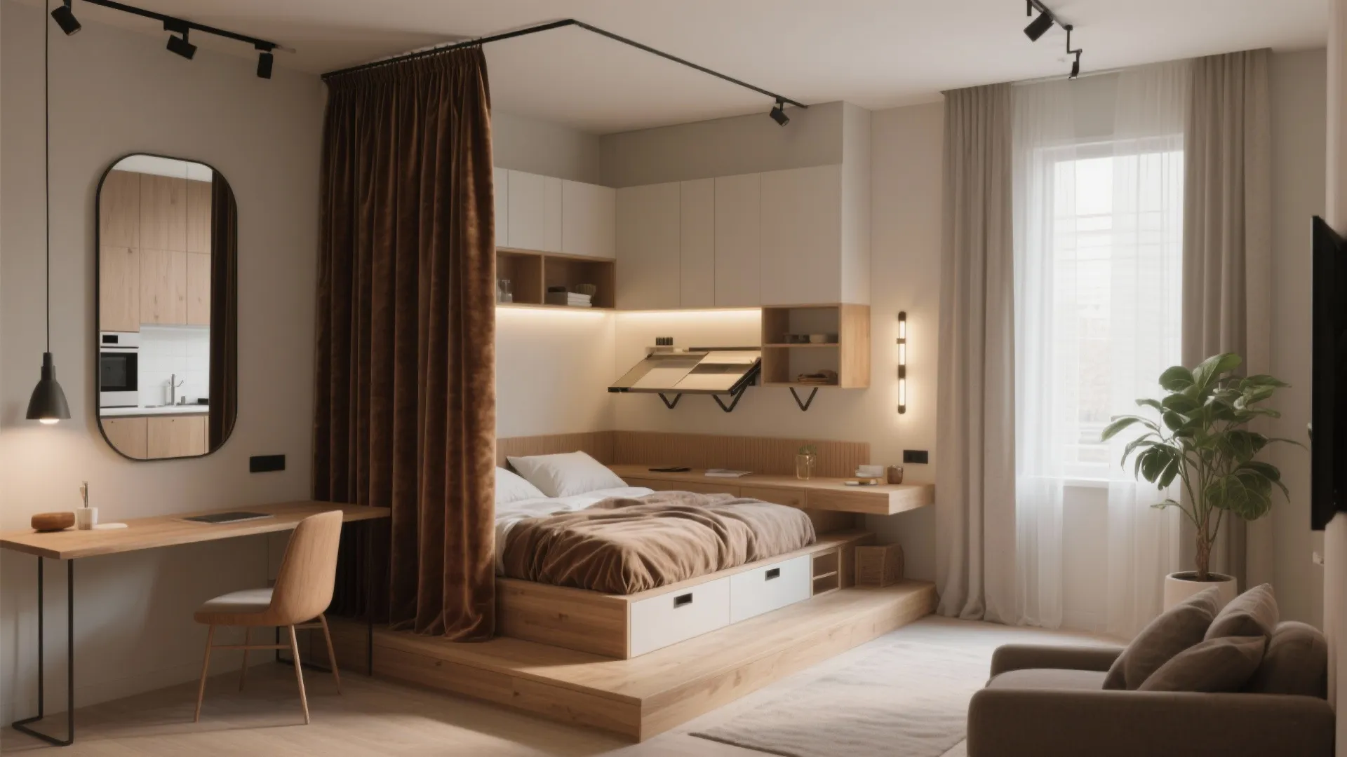 Studio Apartment Bedroom Ideas: 5 Compact Wins