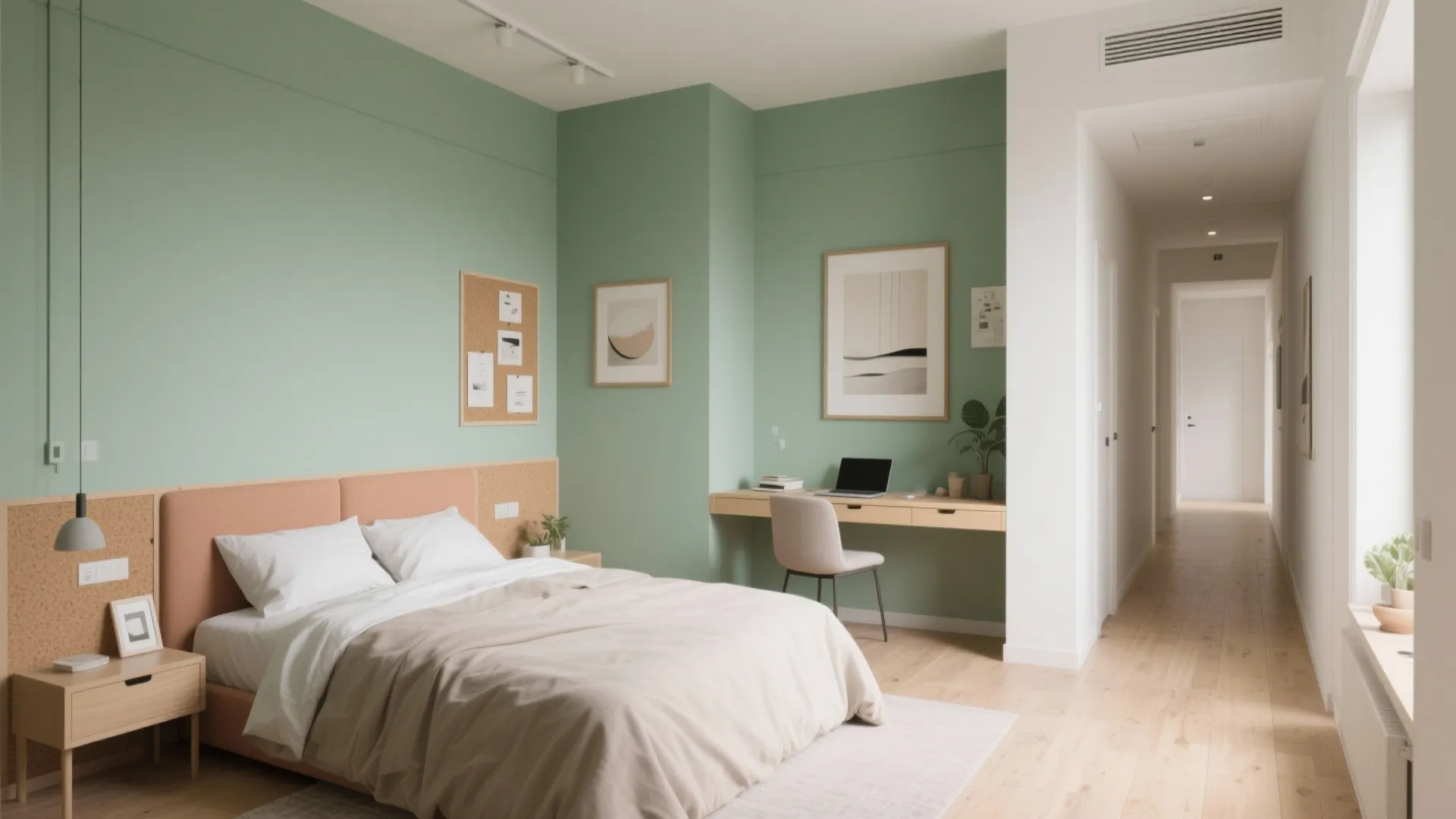 Idea 4: Color zoning without the patchwork quilt