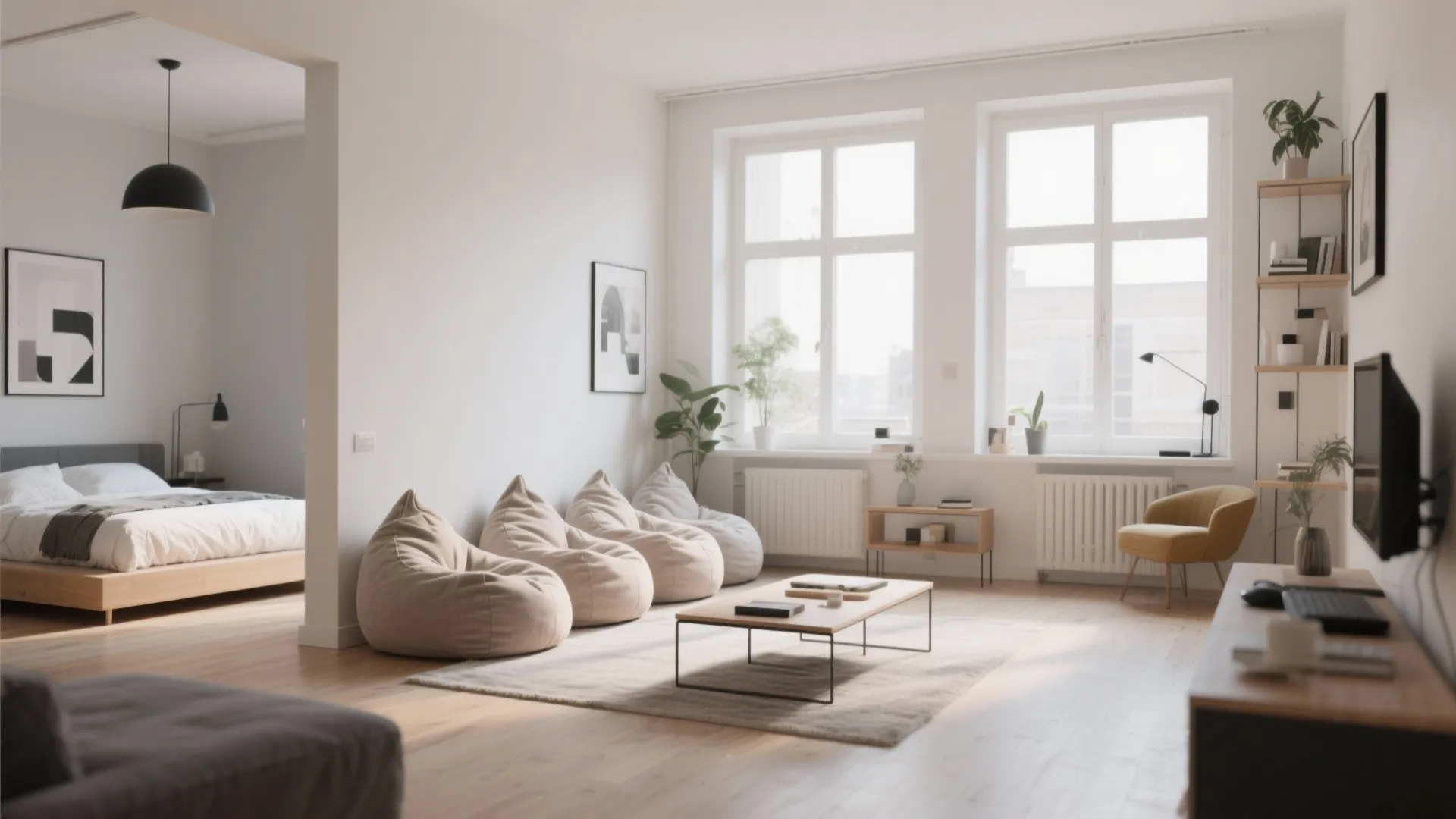 9. Studio Divider Idea