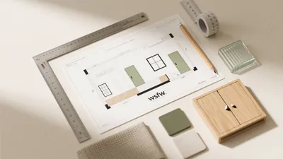 Modern Home Office Design with Soft Neutrals