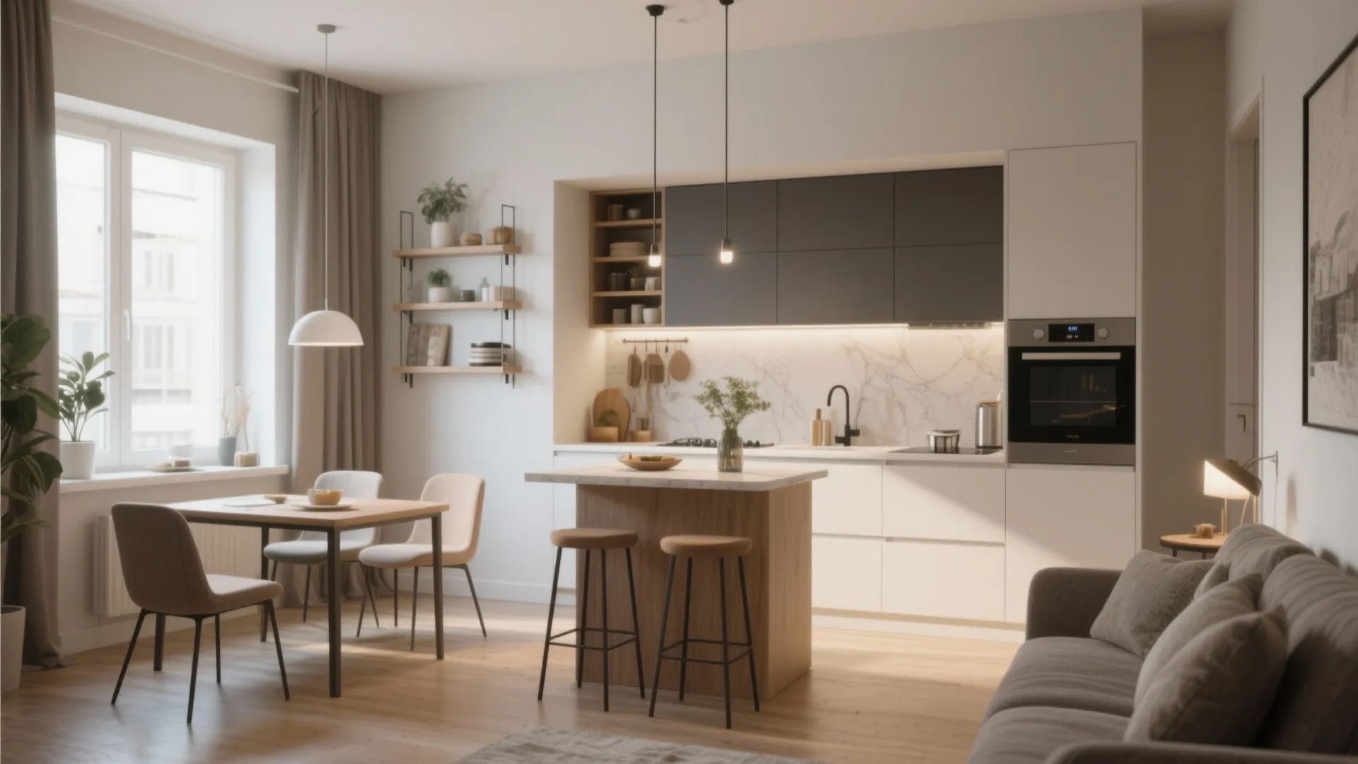 10 Studio Apartment Kitchen Ideas: Clever Studio Apartment Kitchen Ideas That Maximize Style and Space