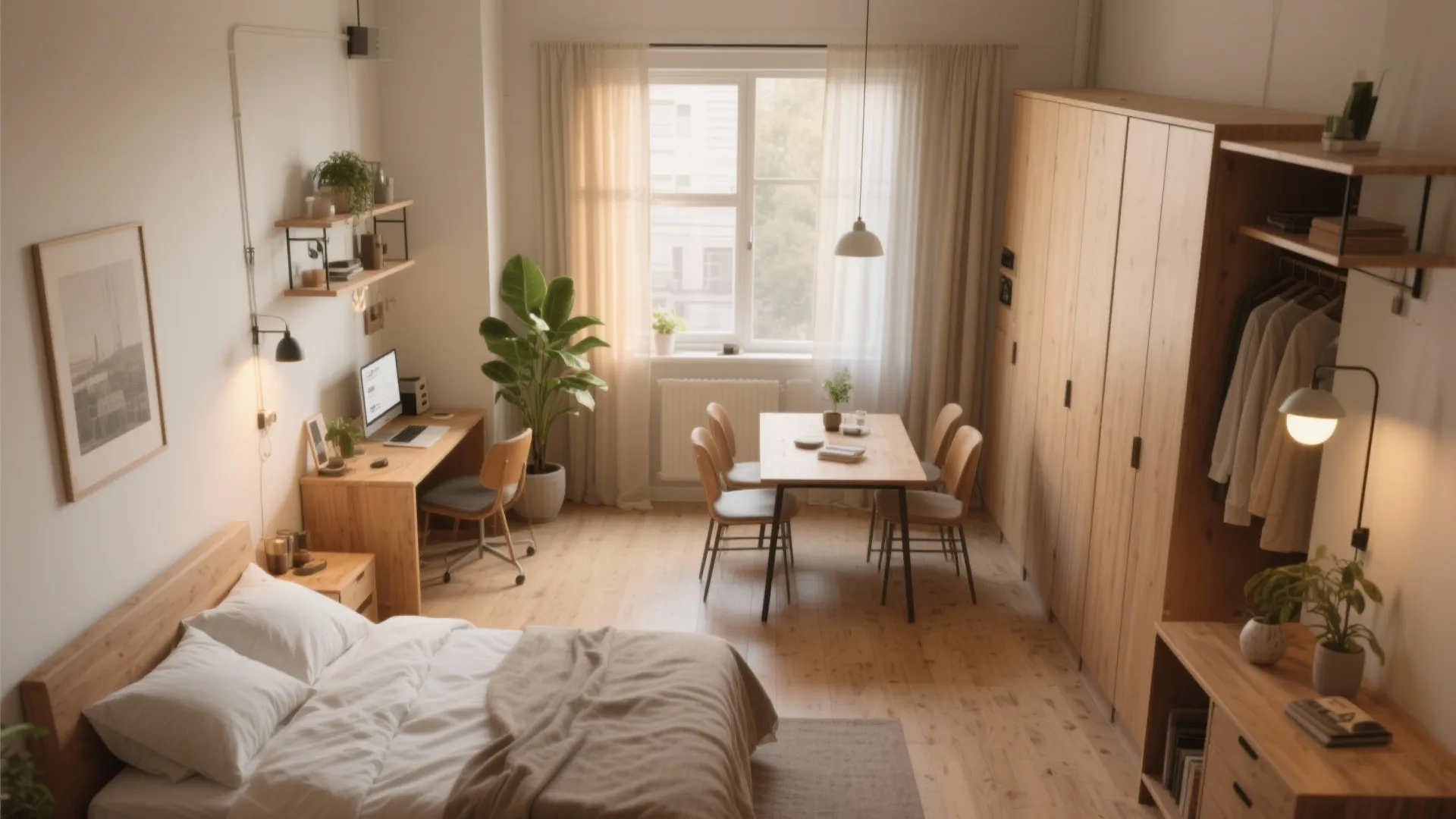 5 Small One Room Apartment Ideas: Practical, stylish ideas for making a tiny one-room apartment feel larger, livable, and distinctly yours