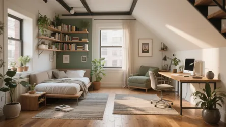 5 Studio Bedroom Decorating Ideas